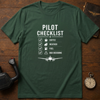 Pilot Checklist T-Shirt