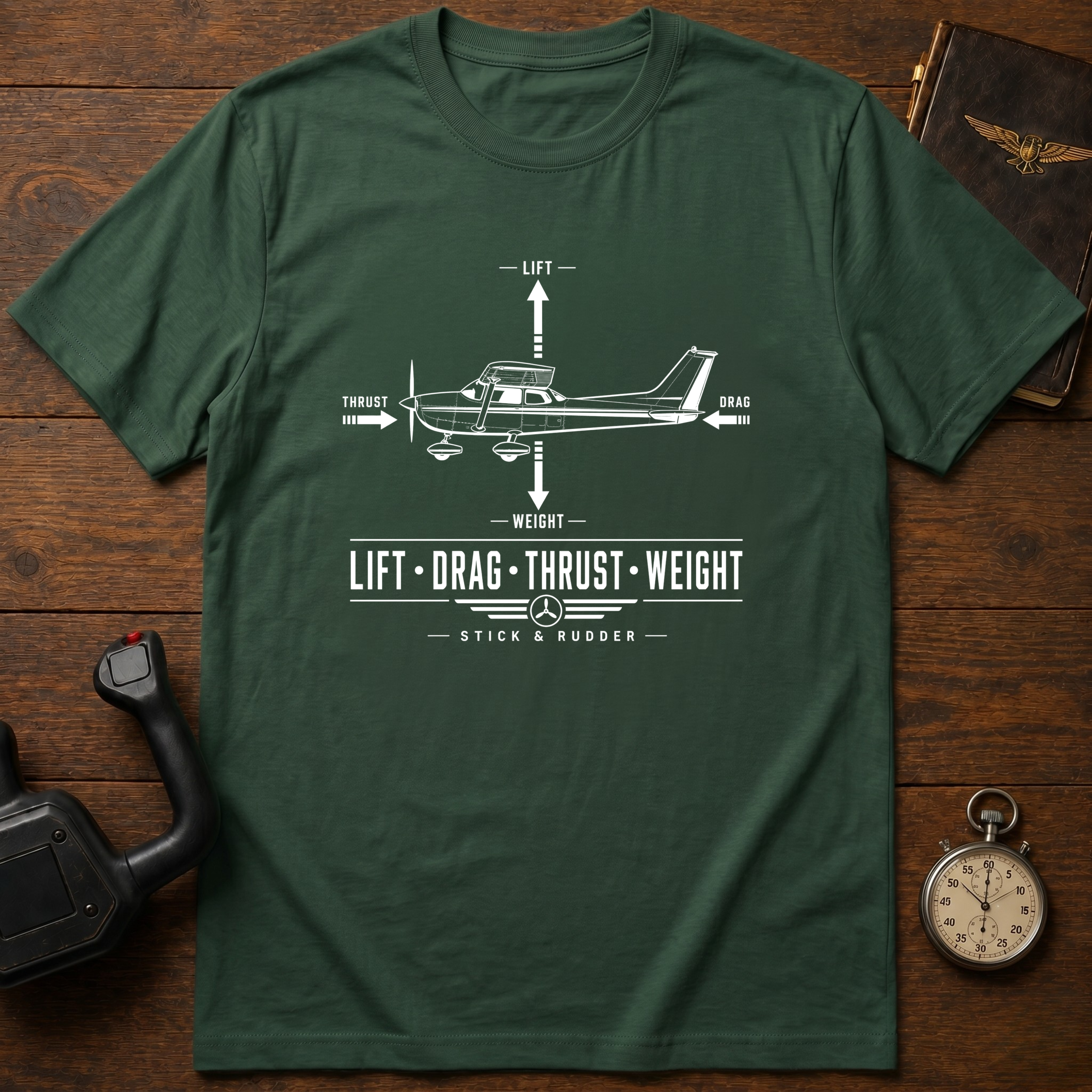 Lift Drag Thrust Weight T-Shirt