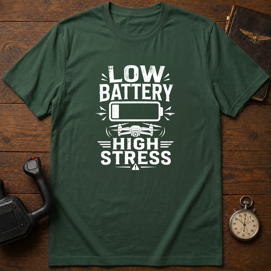 Low Battery High Stress T-Shirt