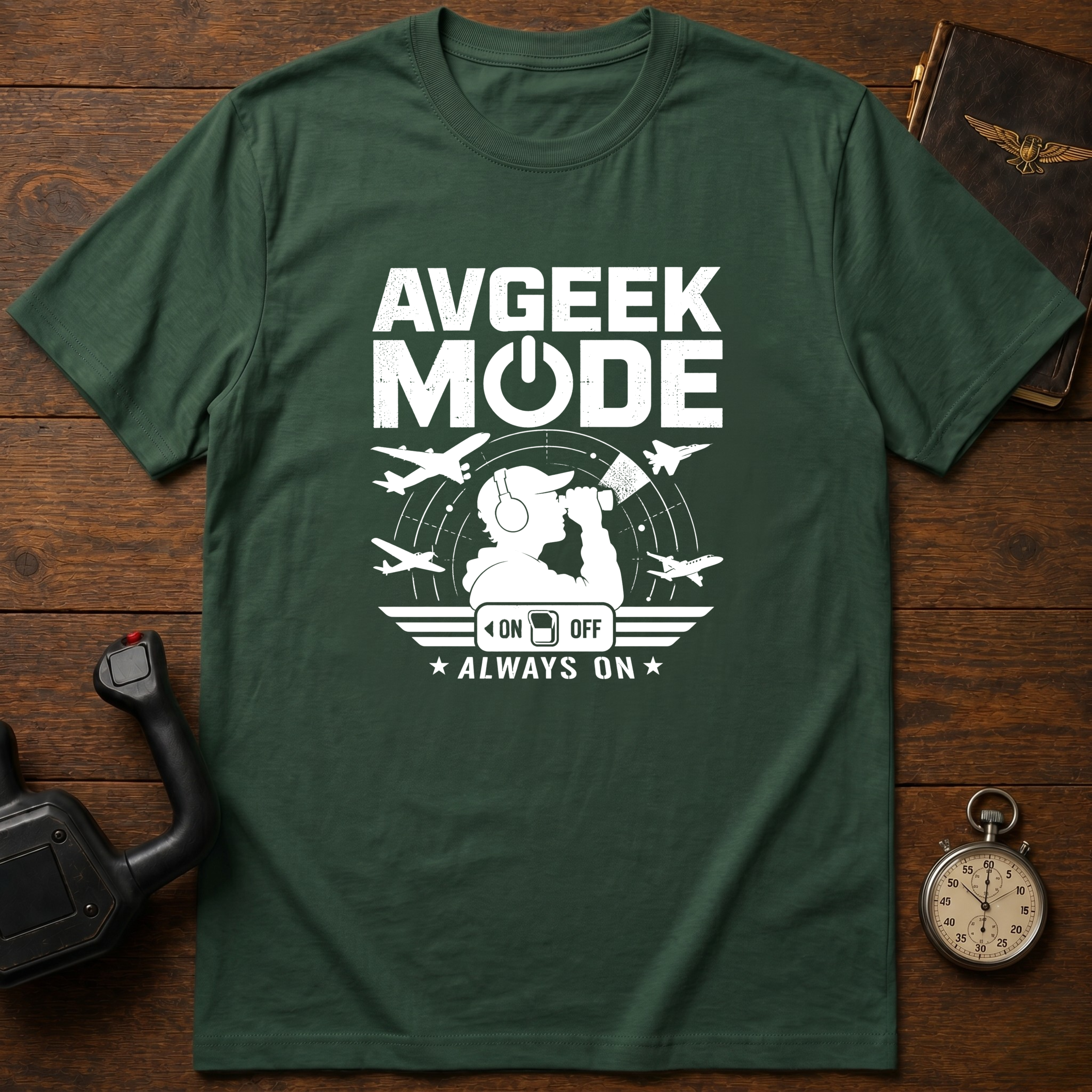AVGeek Mode Always On T-Shirt