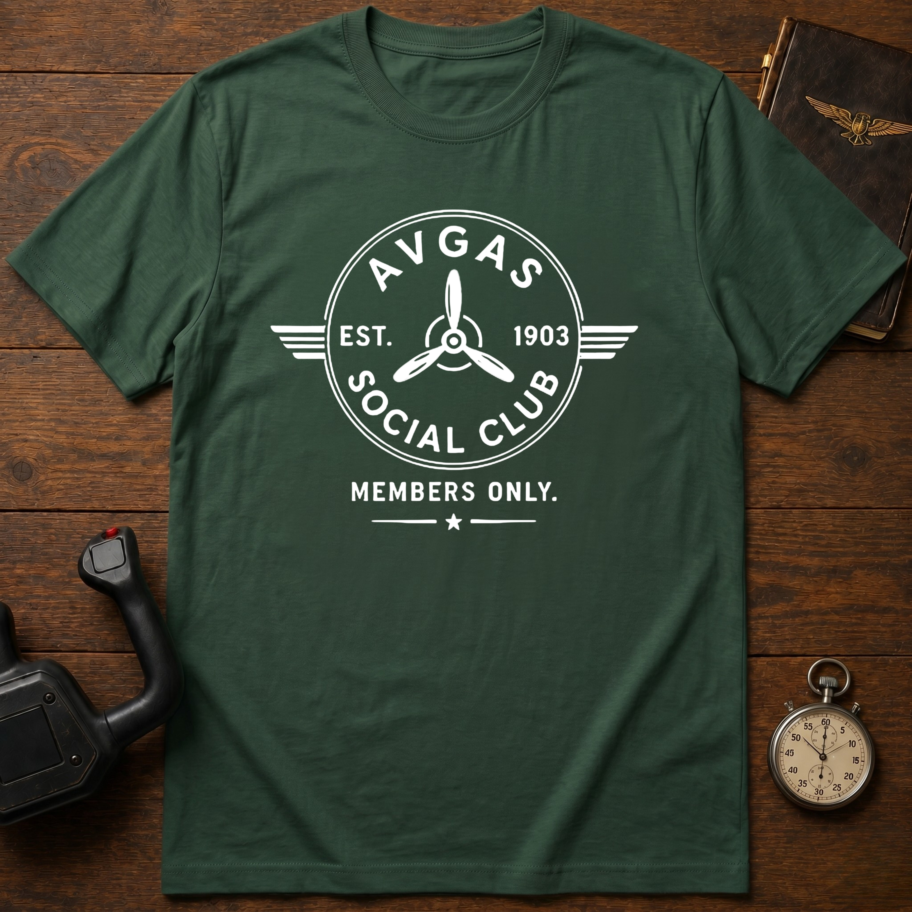 AV Gas Social Club T-Shirt