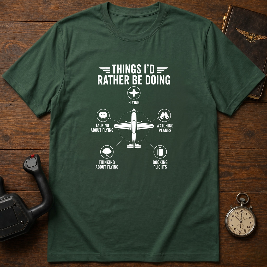 Things I'd Rather Be Doing T-Shirt