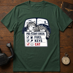 Pre-Flight Check - CAT T-Shirt