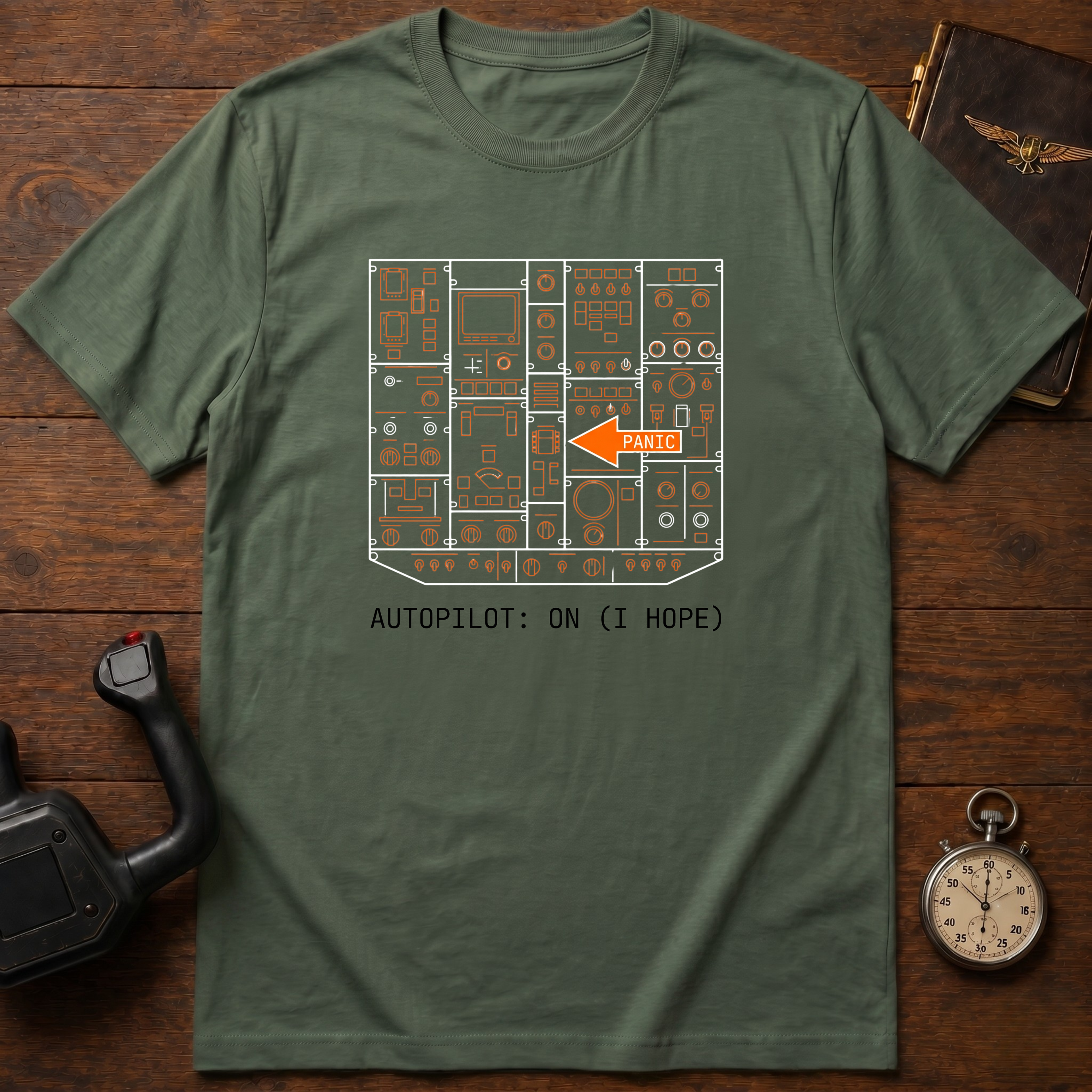 Autopilot On (I Hope) T-Shirt