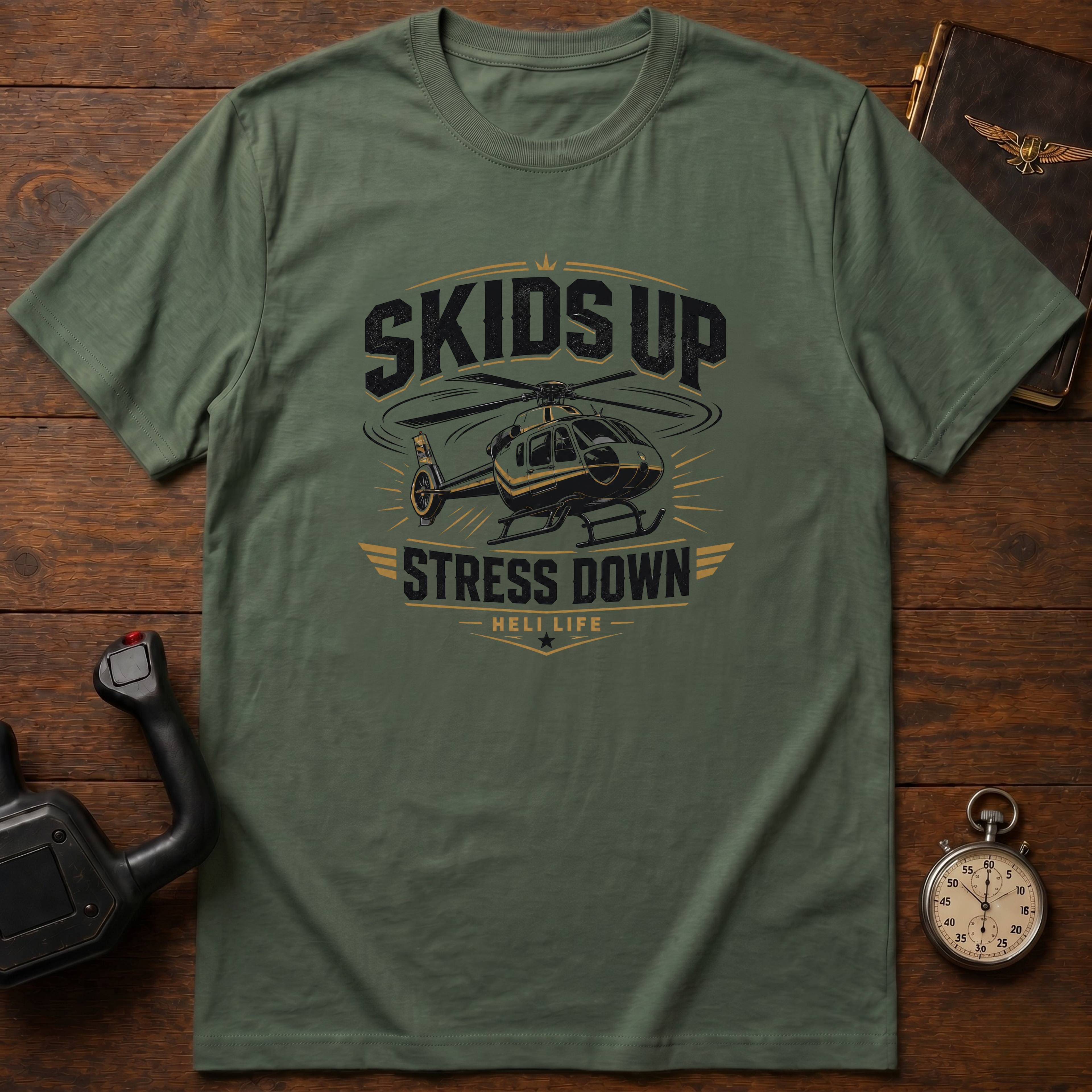 Skids Up Stress Down Color T-Shirt
