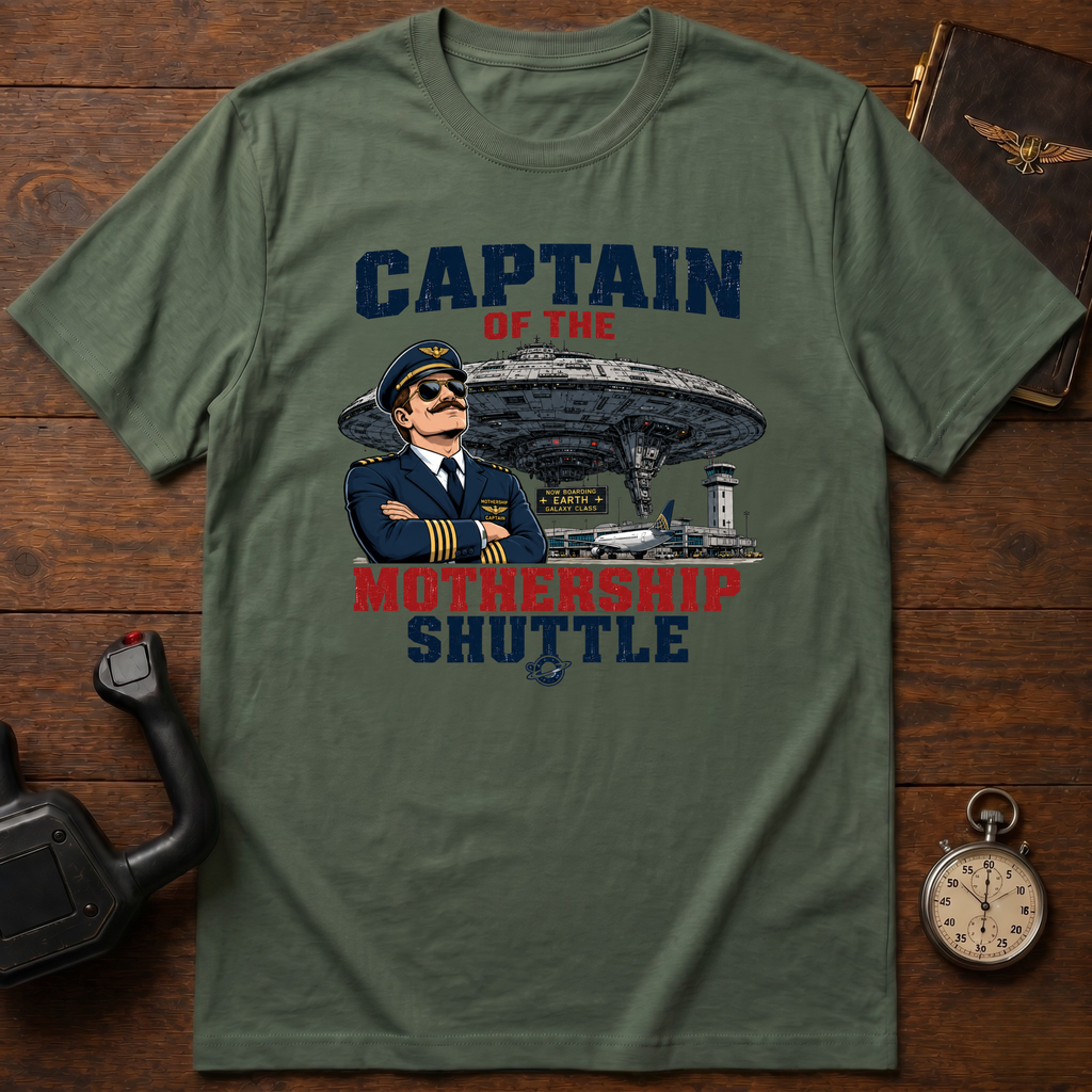 Captain Of The Mother Ship T-Shirt