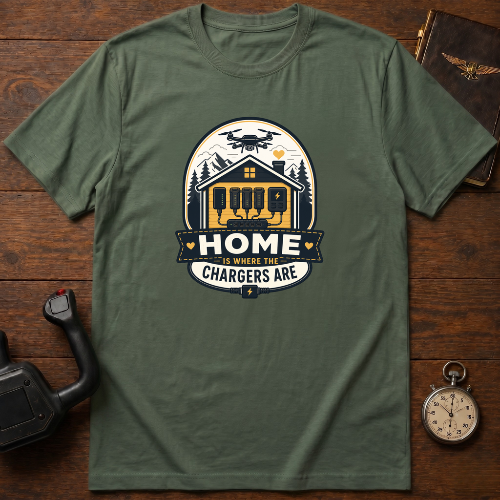 Home Is Where The Chargers Are T-Shirt