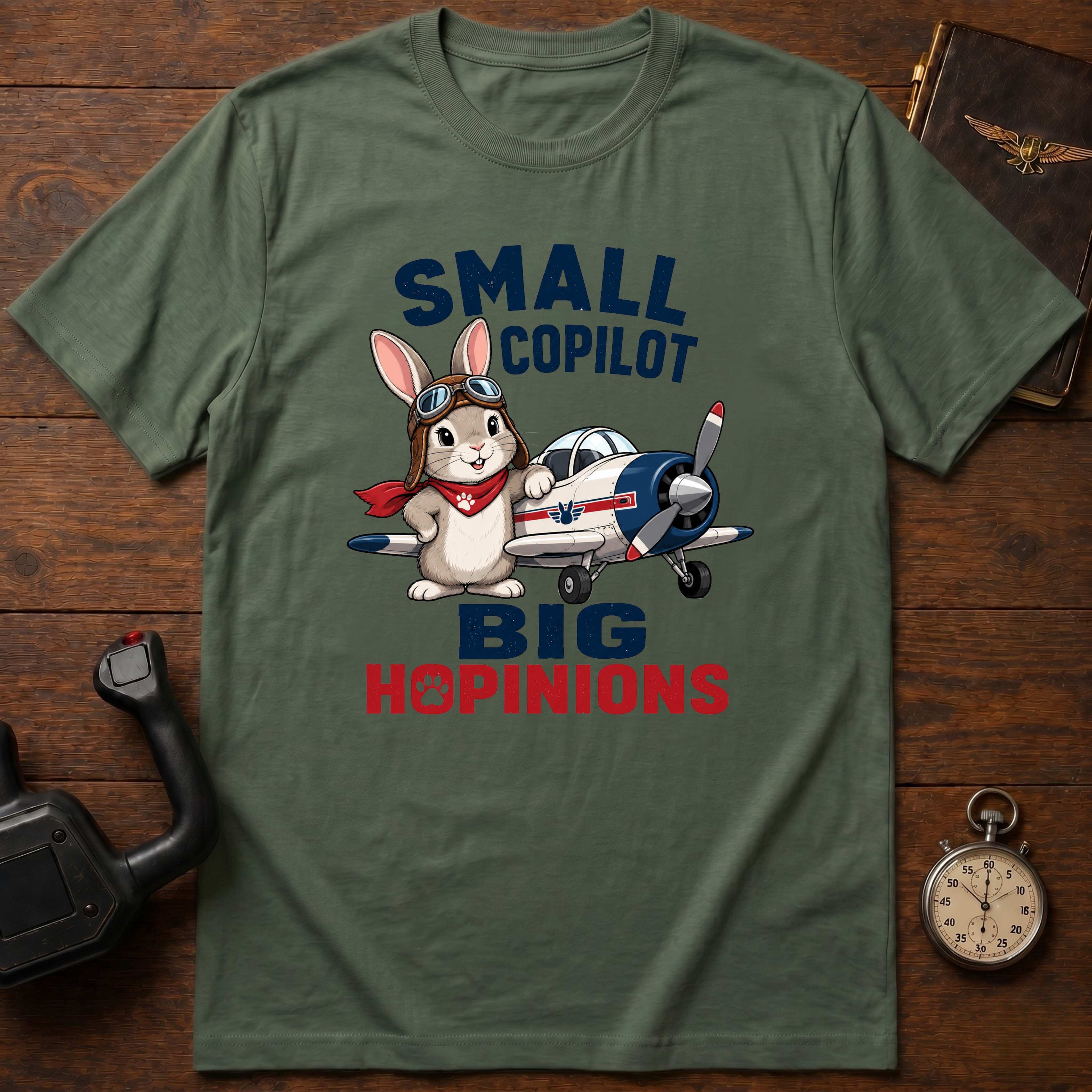 Small Copilot. Big Hopinions T-Shirt