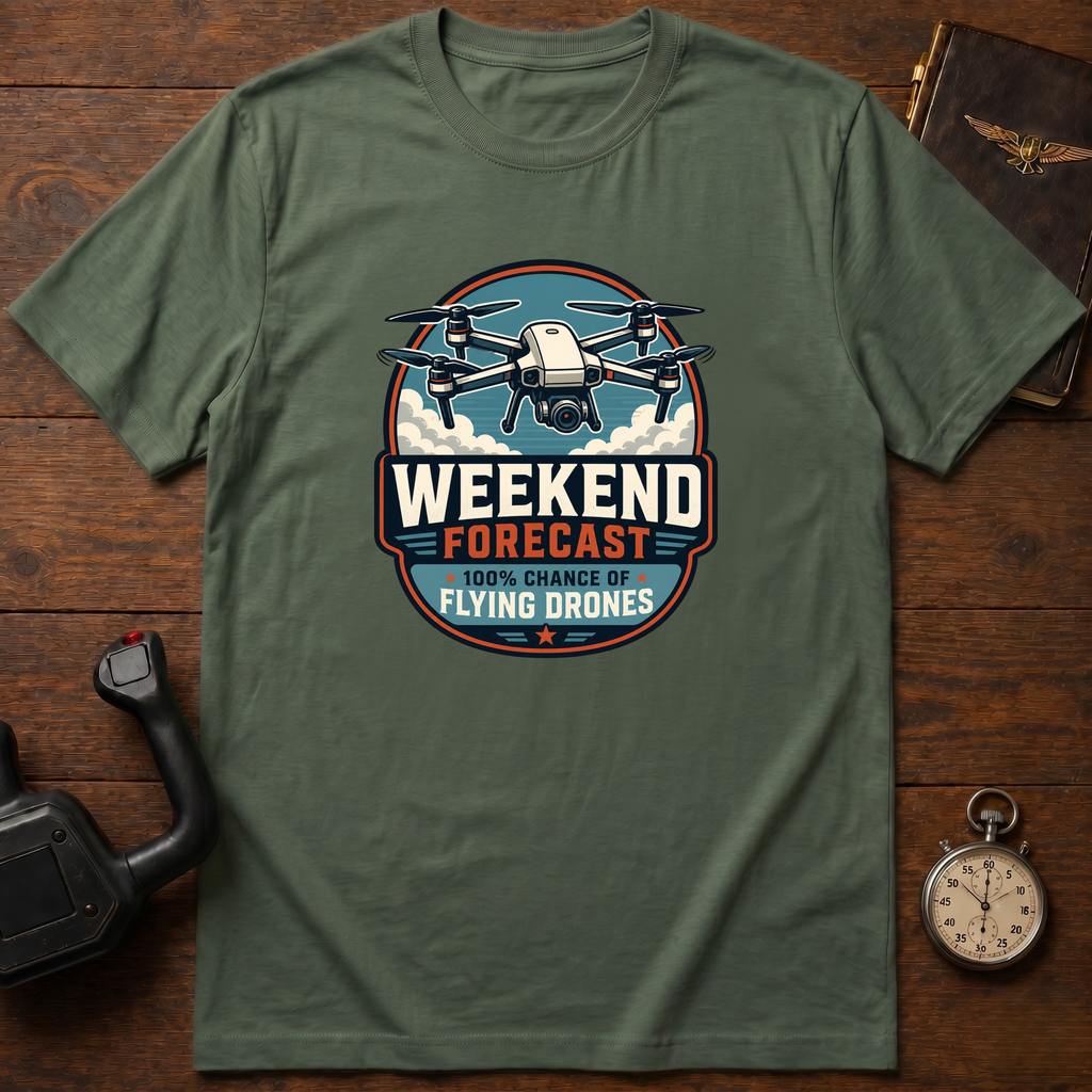 Weekend Forecast: Flying Drones T-Shirt
