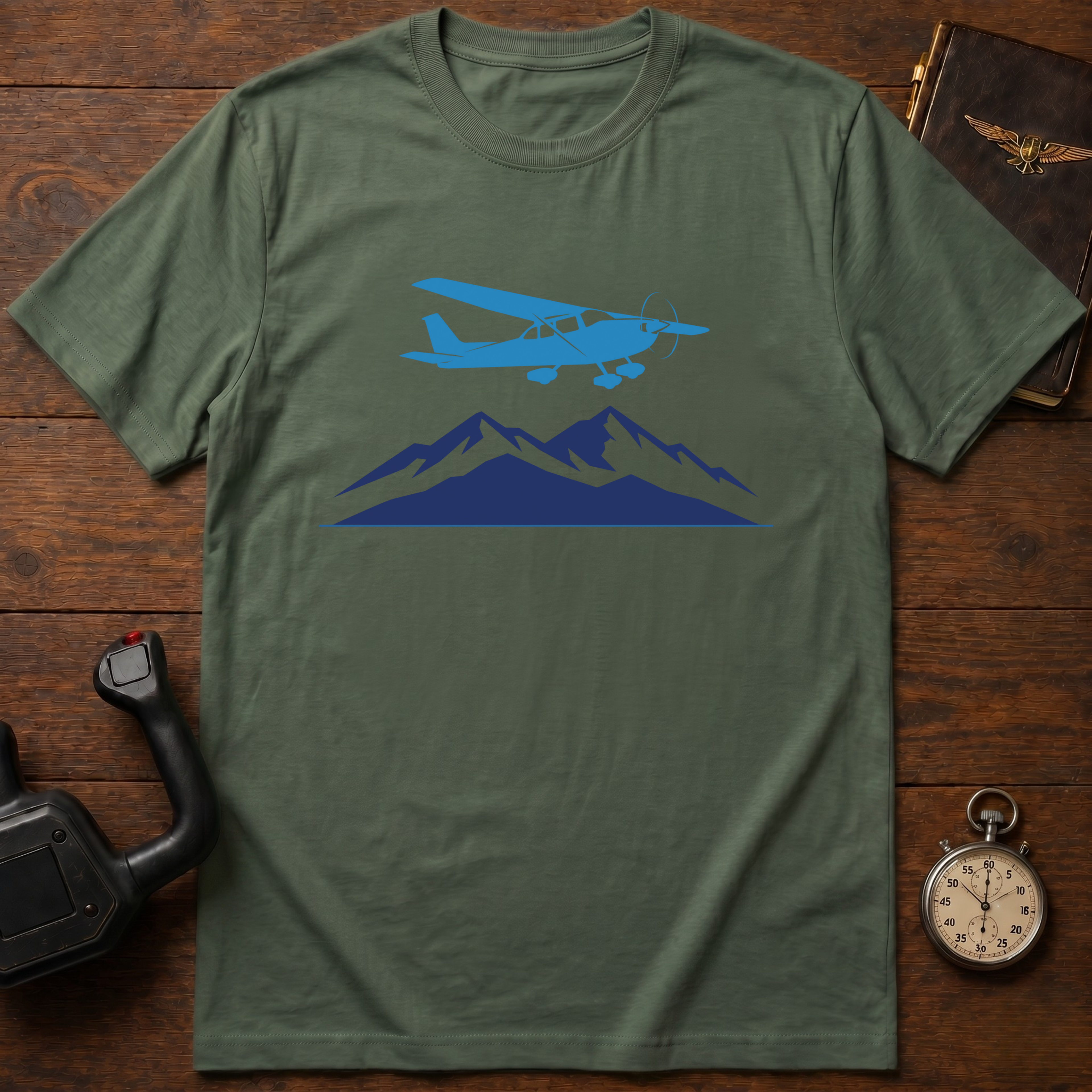 Mountain Fly-By (Color) T-Shirt