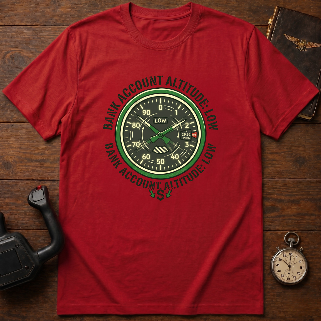 Bank Account Altitude: Low T-Shirt