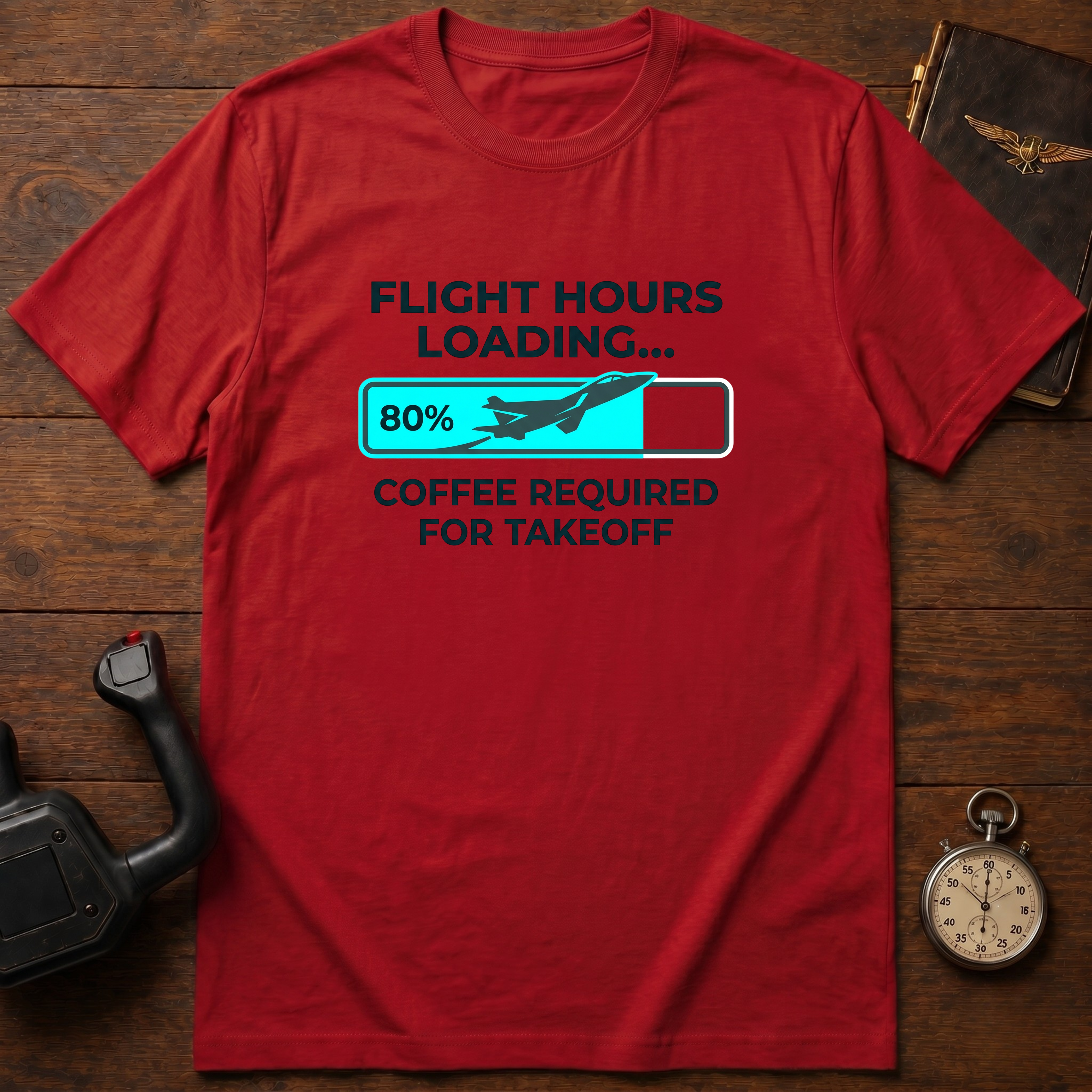 Flight Hours Loading T-Shirt