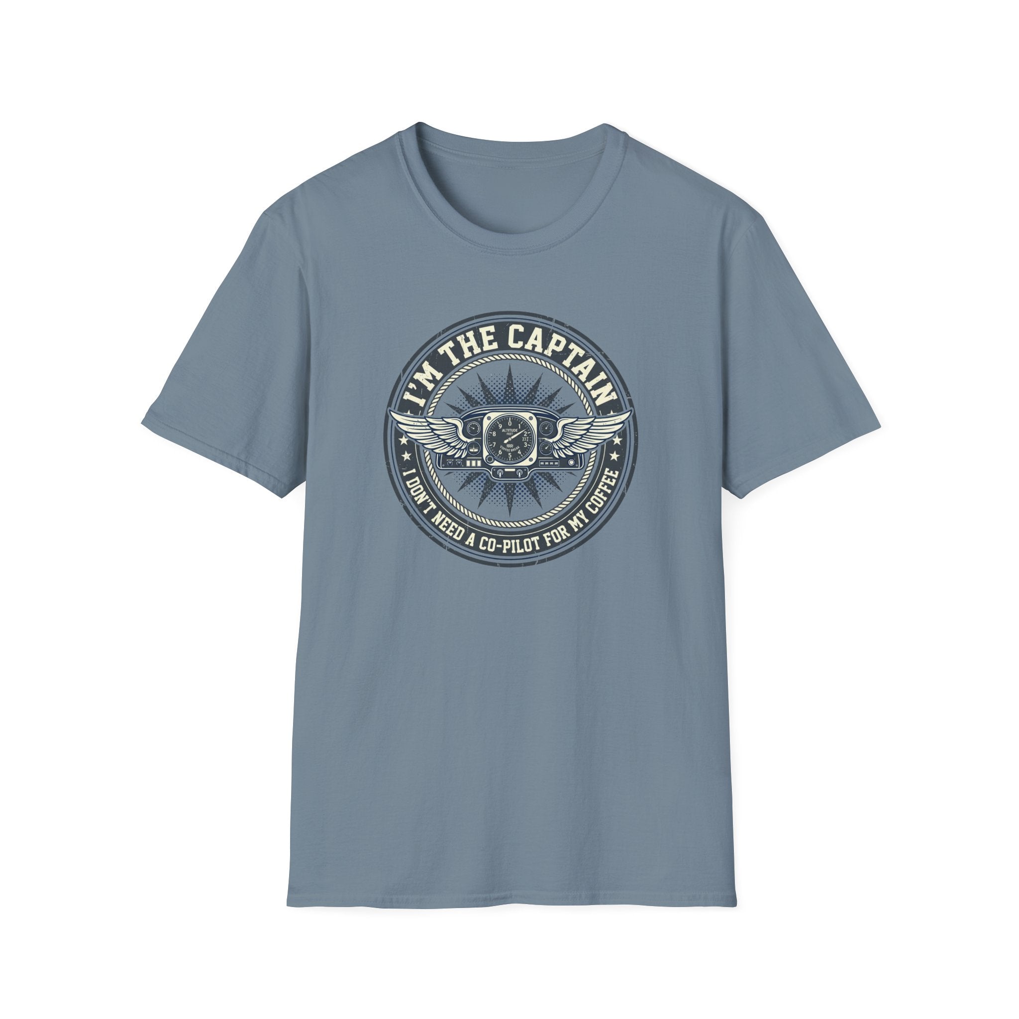 I'm The Captain No Co-Pilot Needed T-Shirt