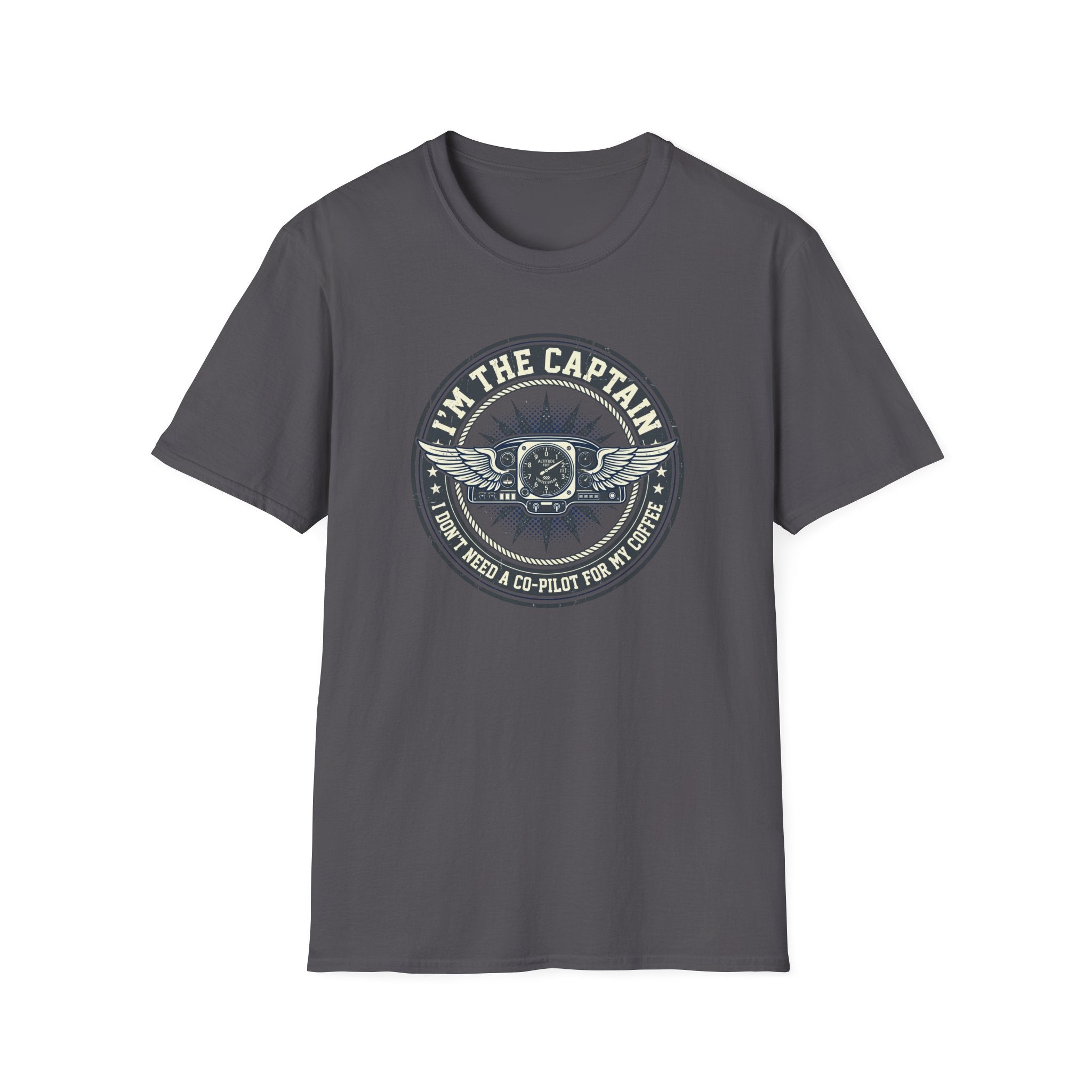 I'm The Captain No Co-Pilot Needed T-Shirt