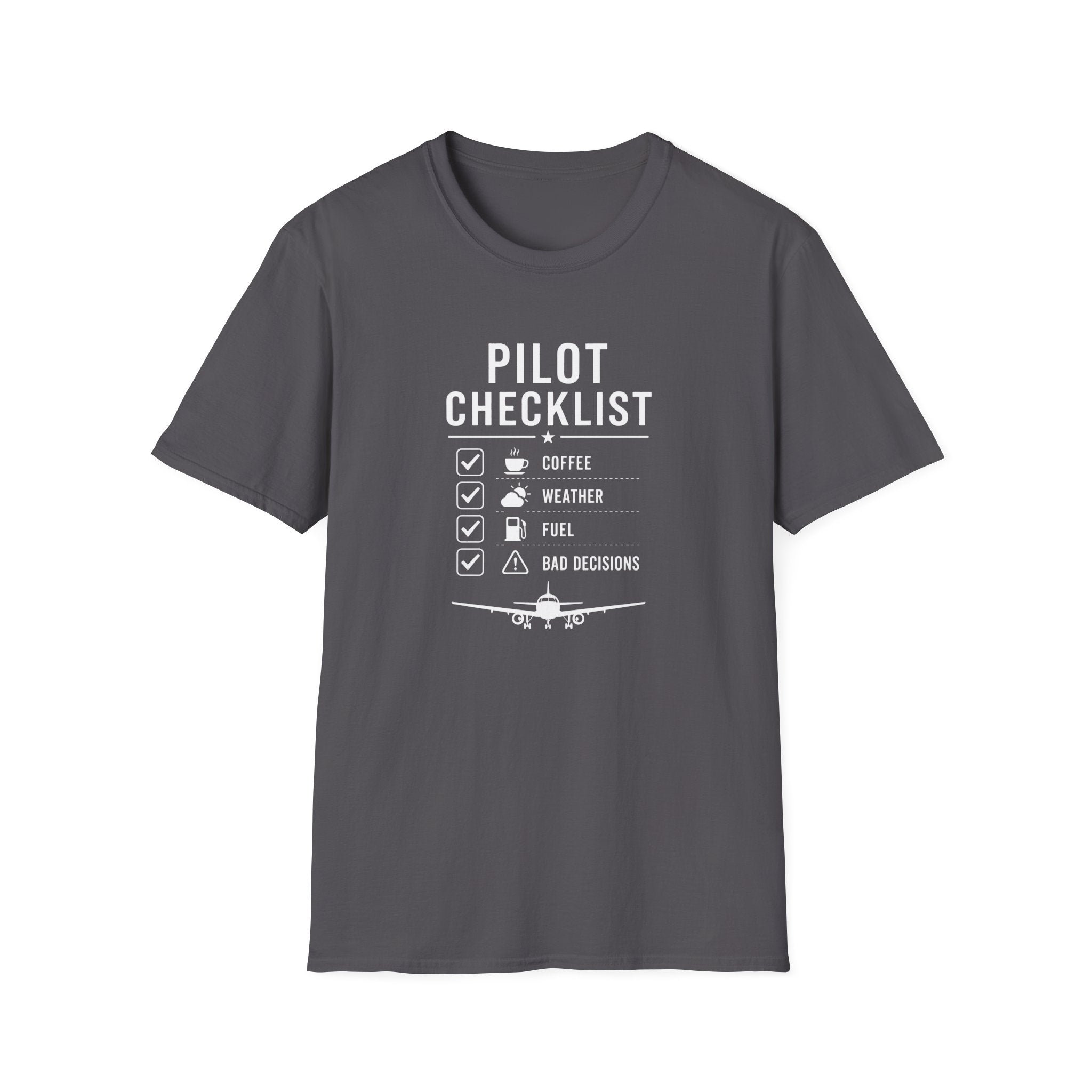 Pilot Checklist T-Shirt