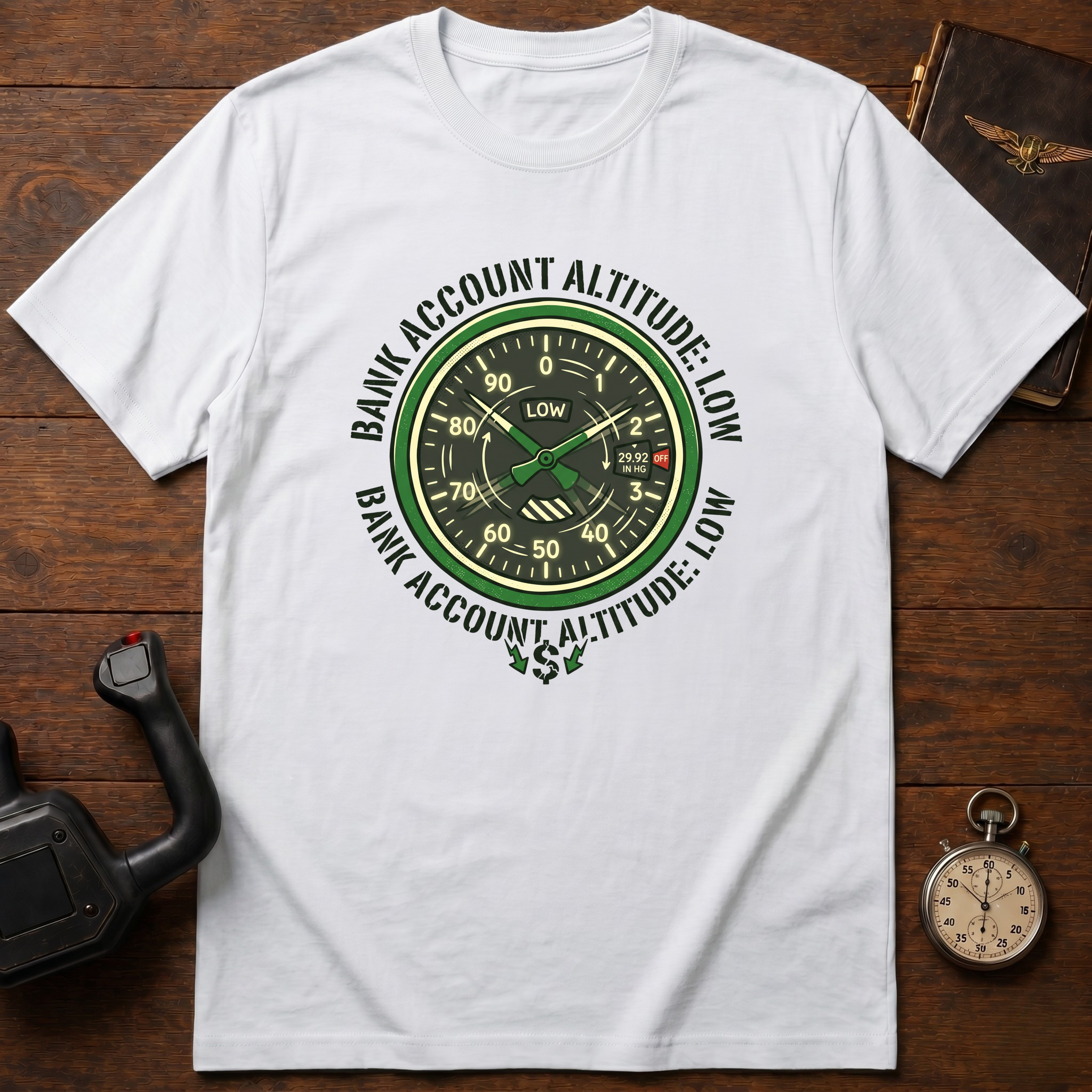 Bank Account Altitude: Low T-Shirt