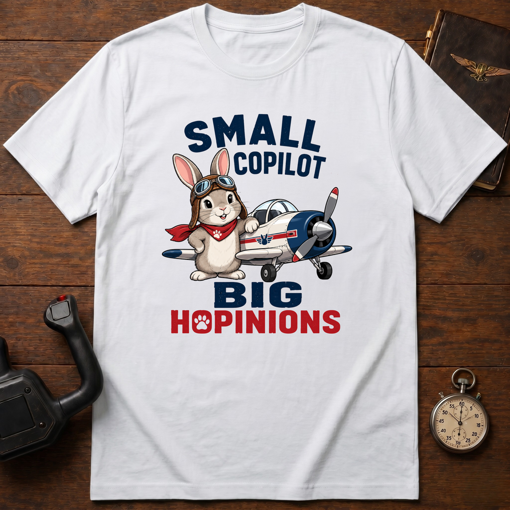 Small Copilot. Big Hopinions T-Shirt