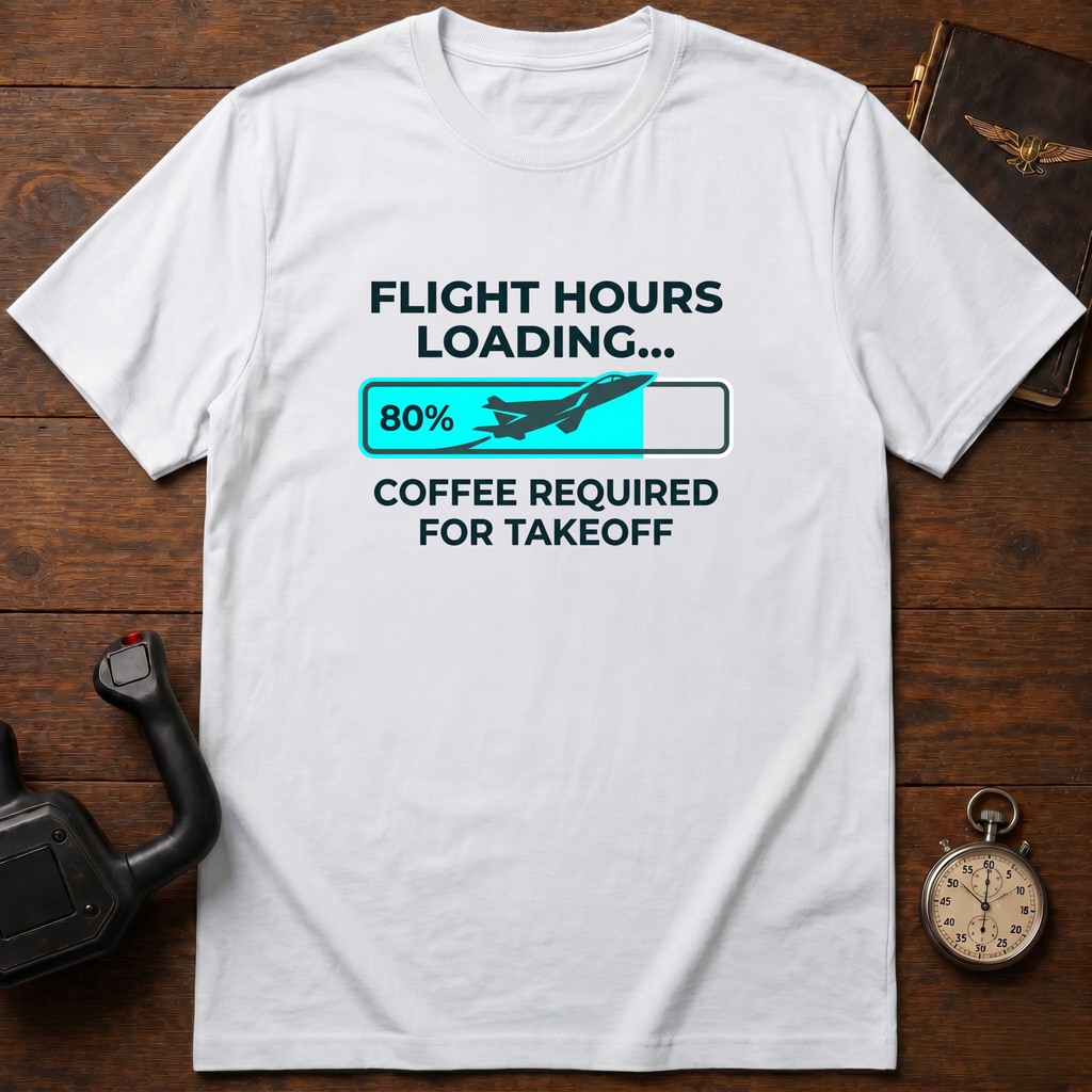 Flight Hours Loading T-Shirt