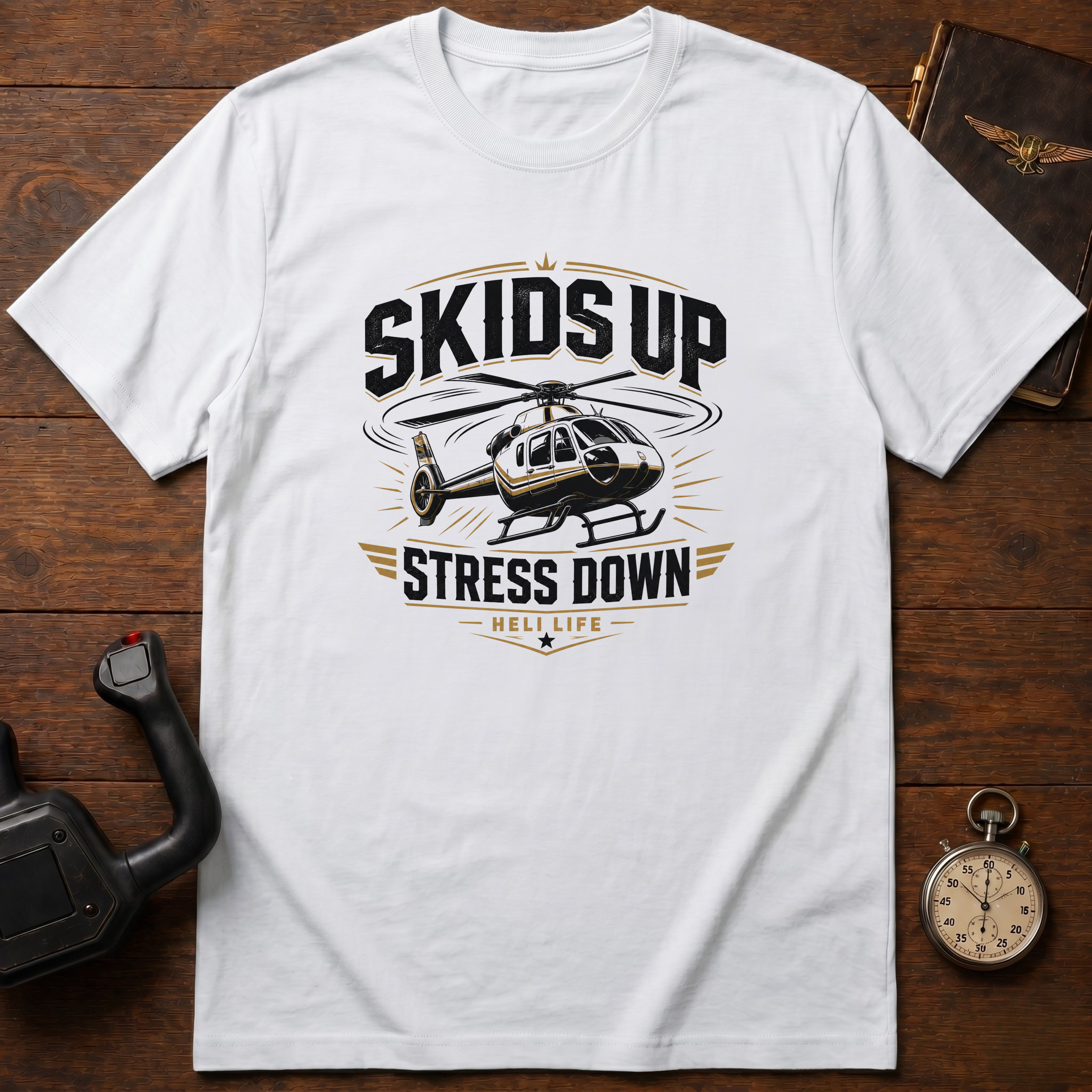 Skids Up Stress Down Color T-Shirt