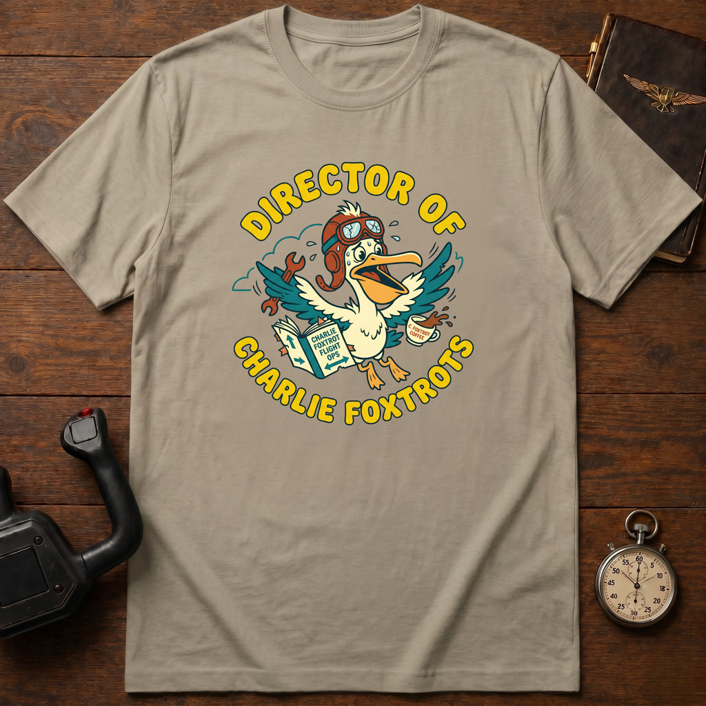 Director Of Charlie Foxtrots T-Shirt