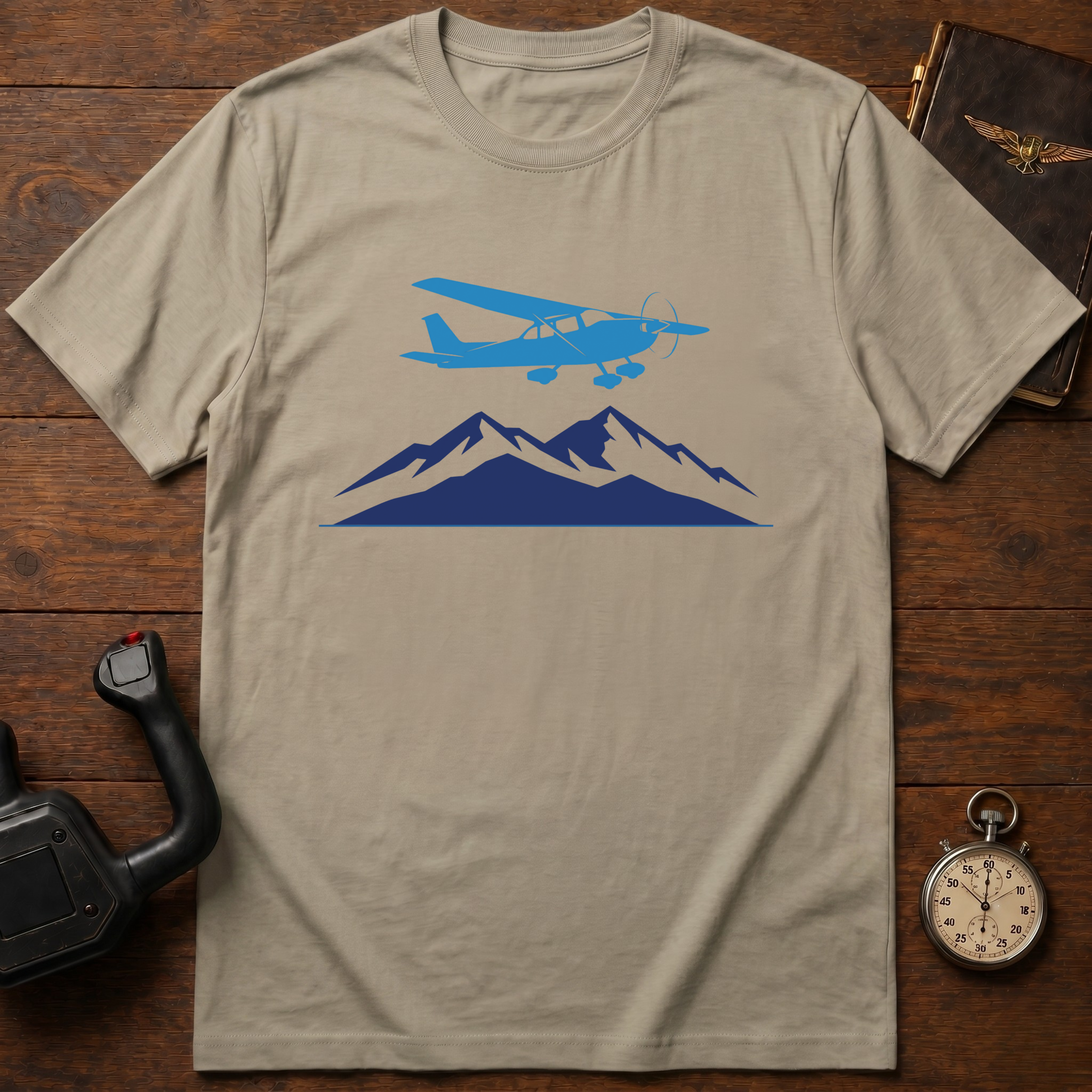 Mountain Fly-By (Color) T-Shirt