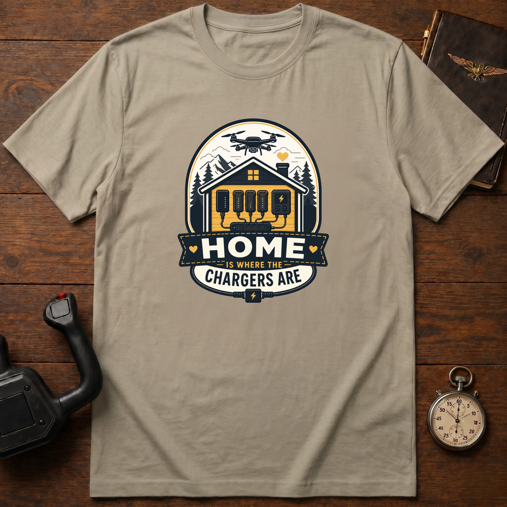 Home Is Where The Chargers Are T-Shirt