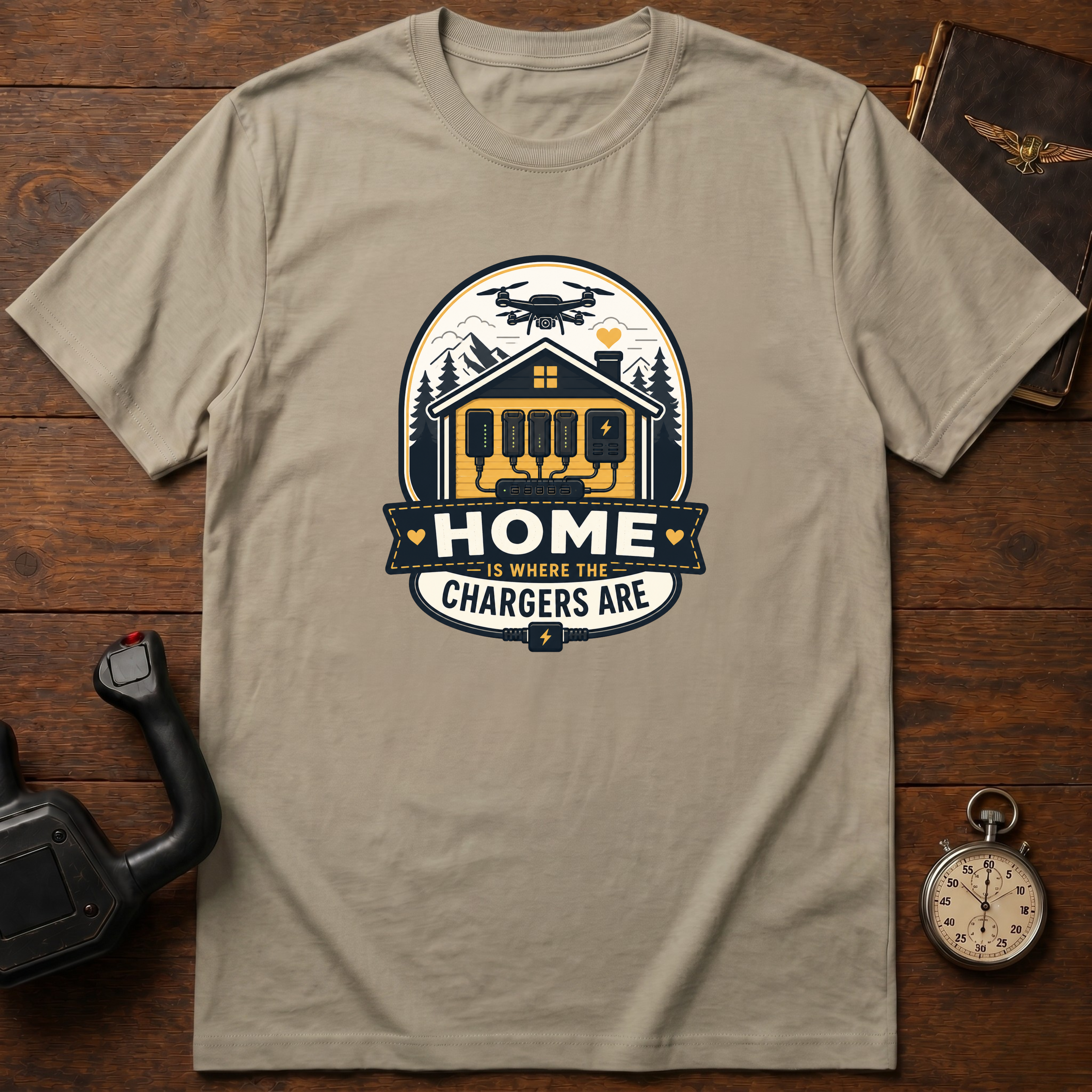 Home Is Where The Chargers Are T-Shirt