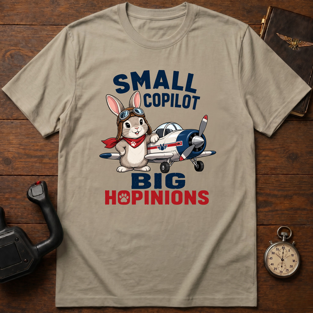 Small Copilot. Big Hopinions T-Shirt