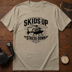 Skids Up Stress Down Mono T-Shirt