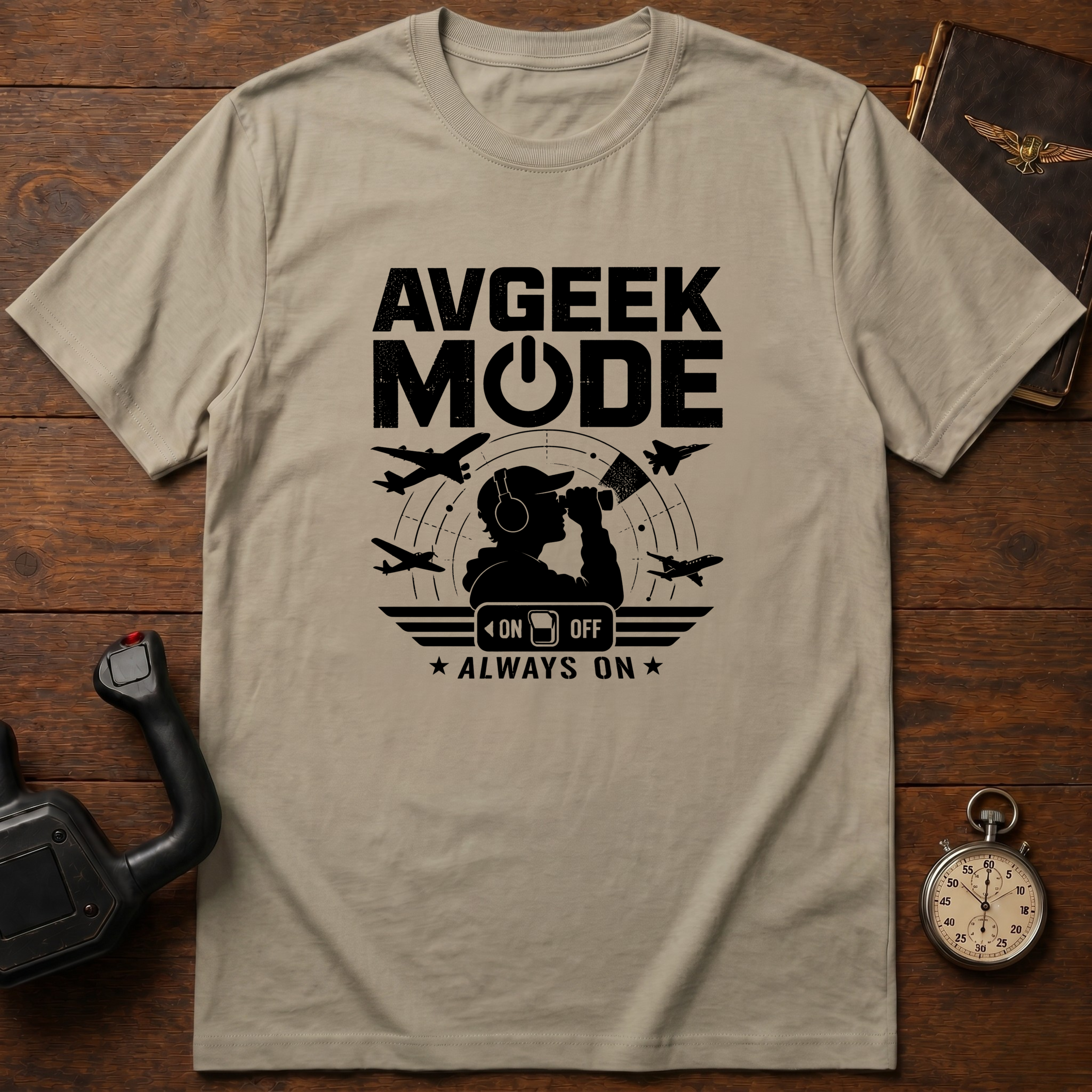 AVGeek Mode Always On T-Shirt