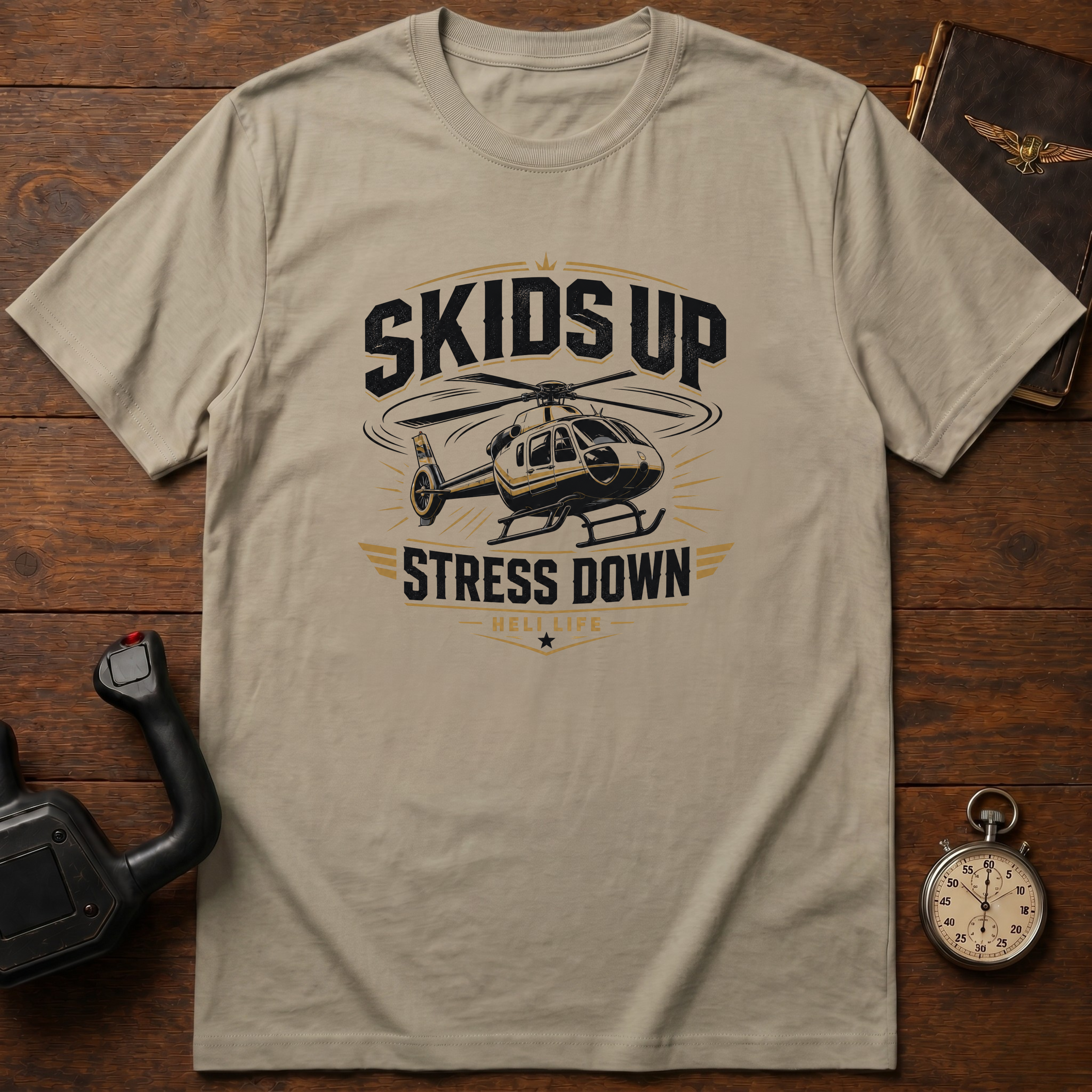 Skids Up Stress Down Color T-Shirt