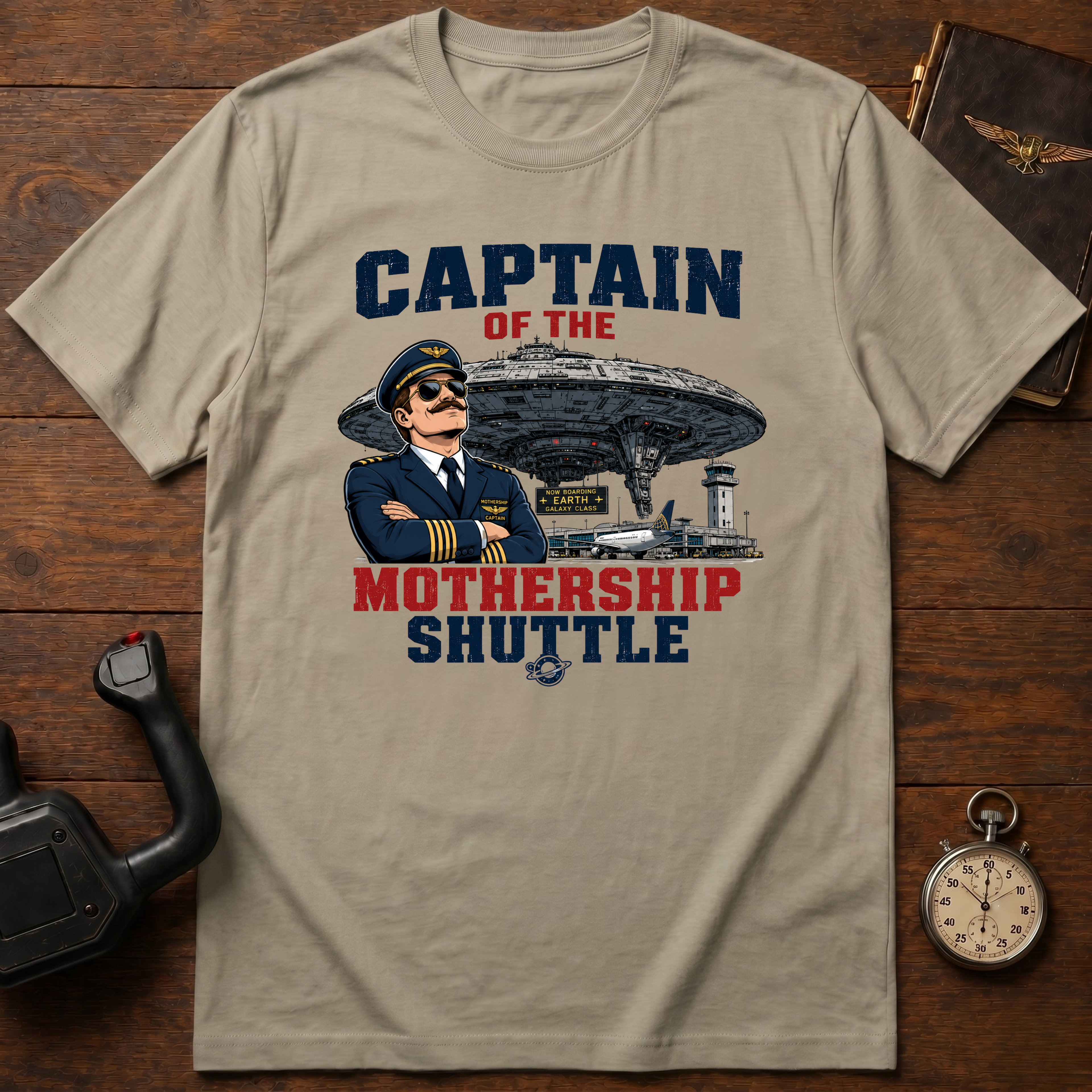 Captain Of The Mother Ship T-Shirt