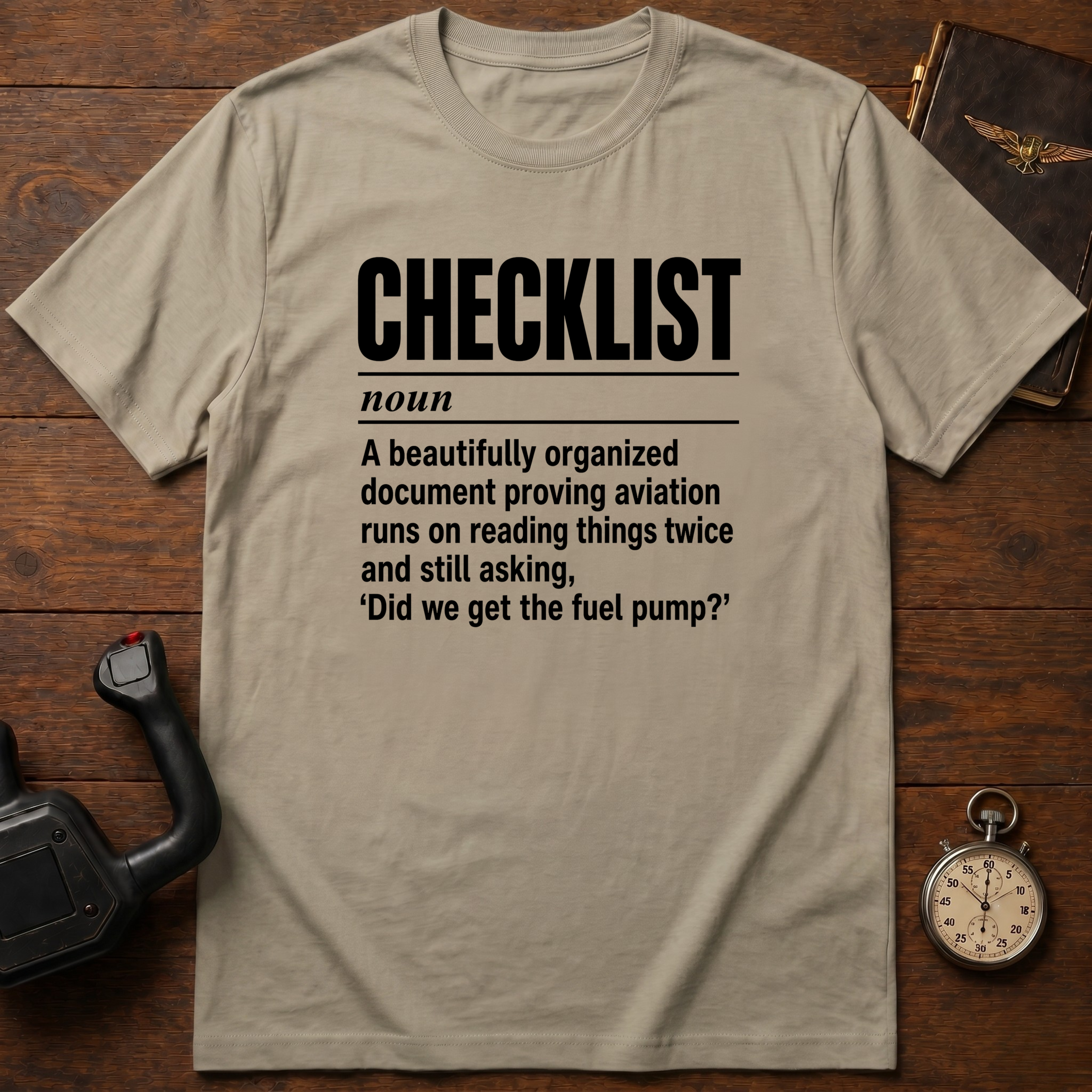 Checklist Defintion T-Shirt