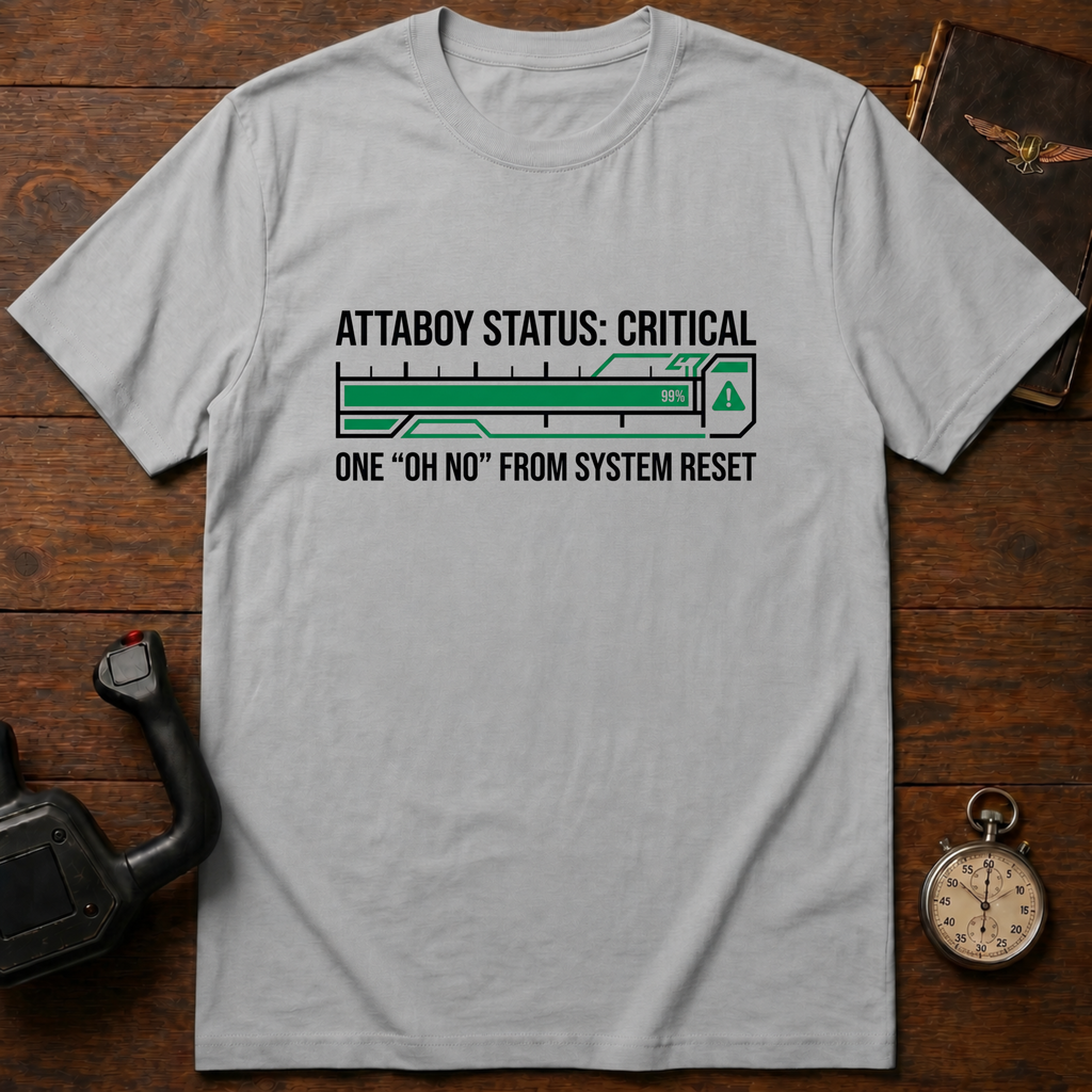 Attaboy Status: Critical T-Shirt