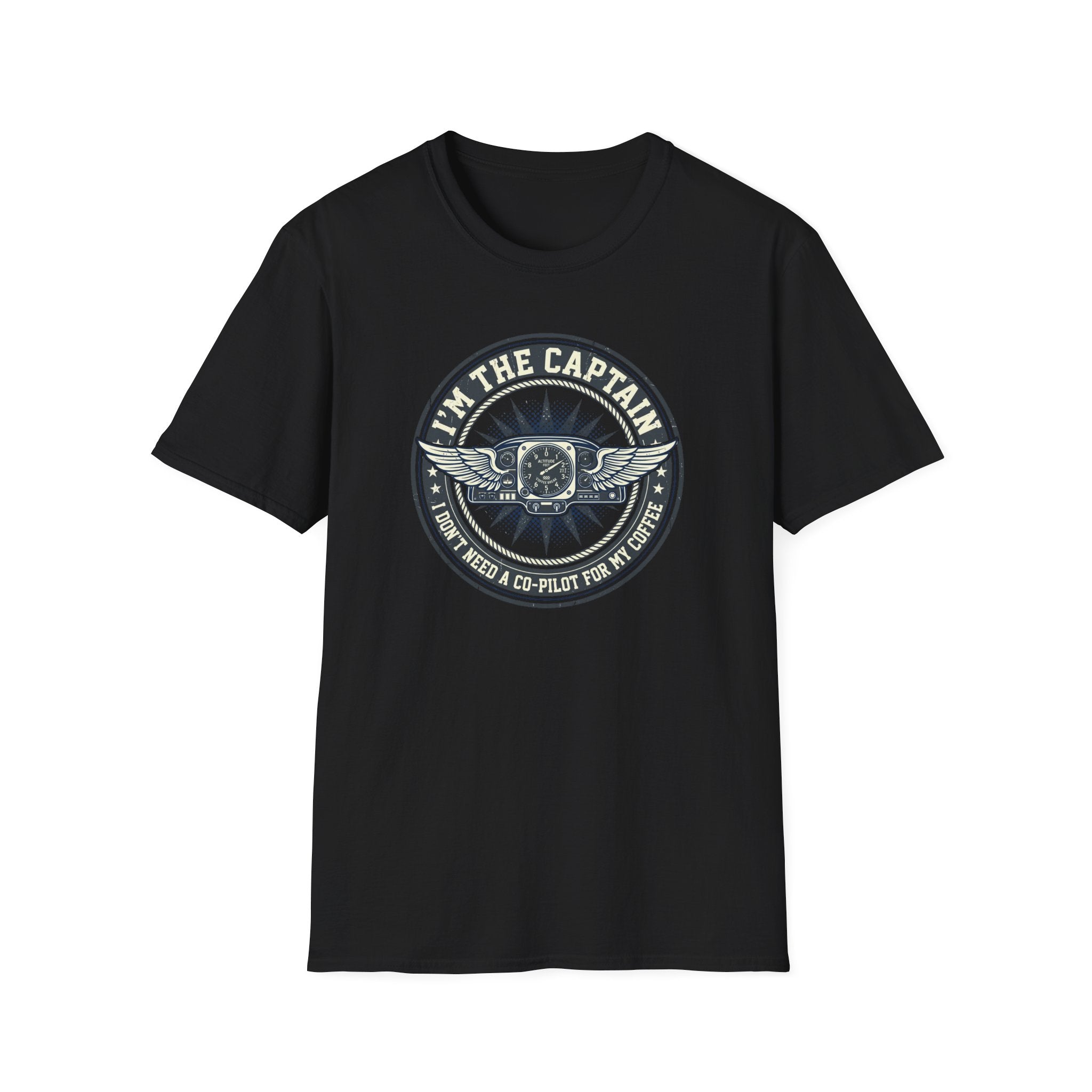 I'm The Captain No Co-Pilot Needed T-Shirt