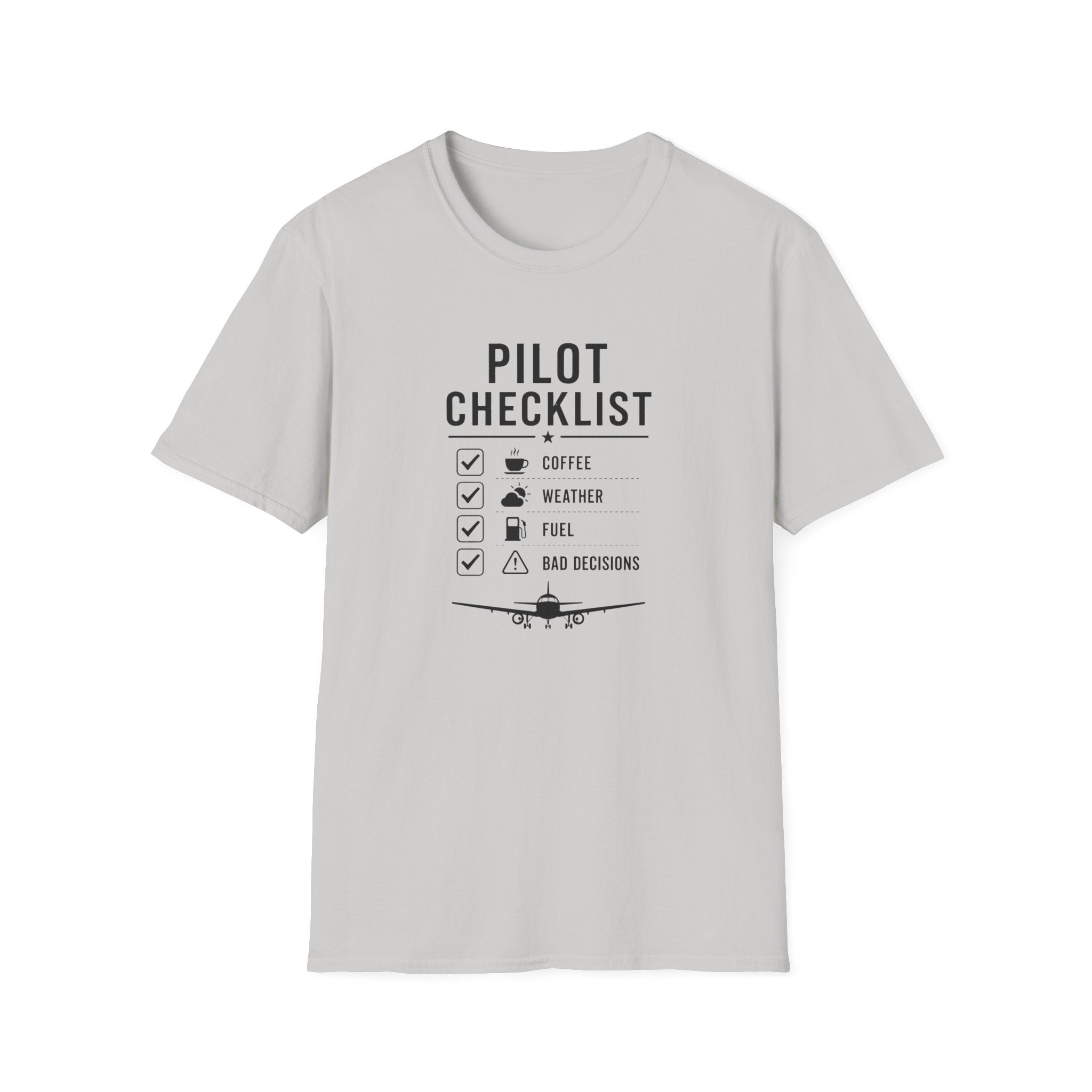 Pilot Checklist T-Shirt