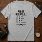 Pilot Checklist T-Shirt