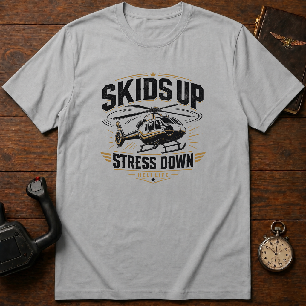 Skids Up Stress Down Color T-Shirt