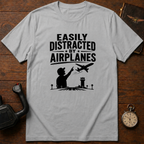 Easily Distracted By Airplanes T-Shirt