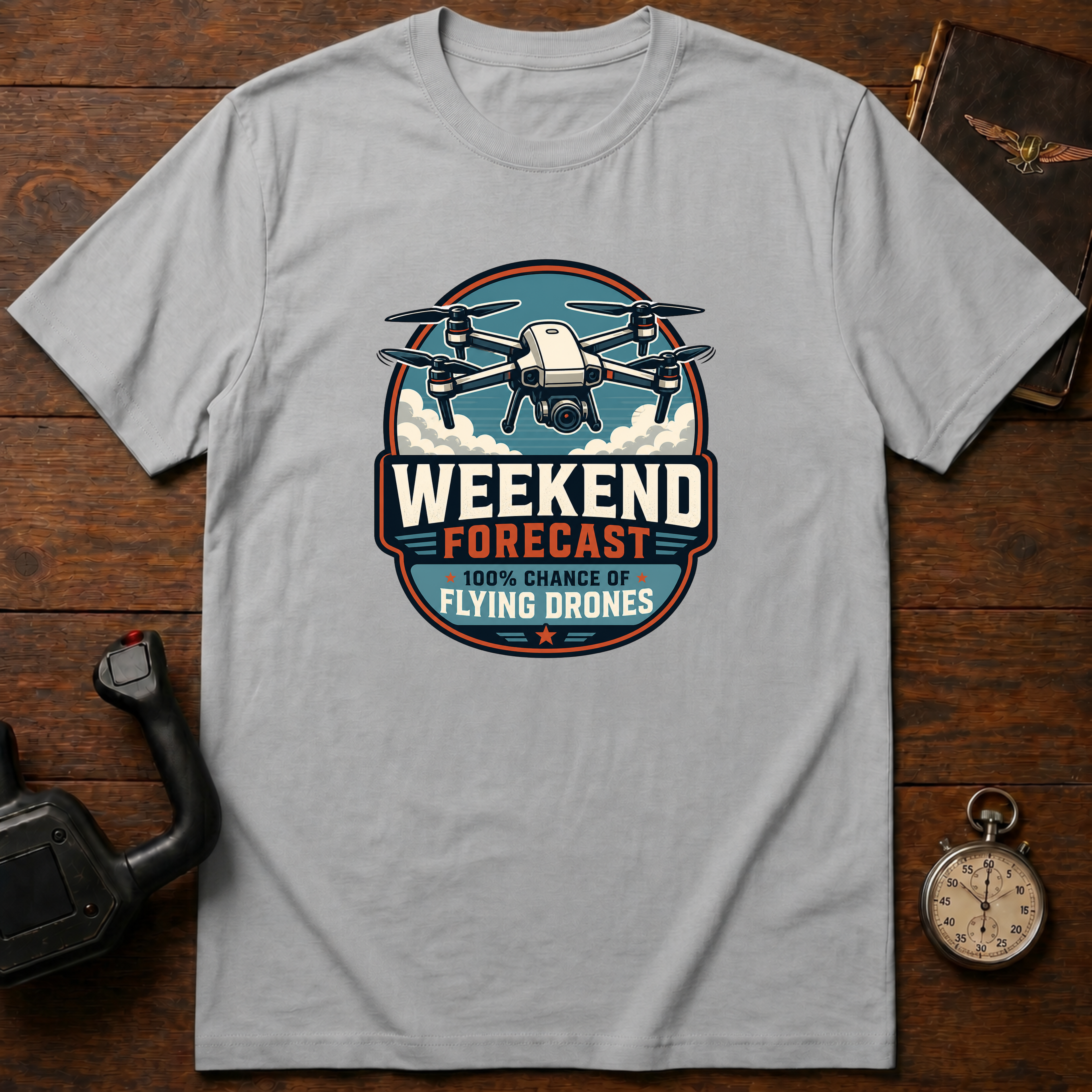 Weekend Forecast: Flying Drones T-Shirt