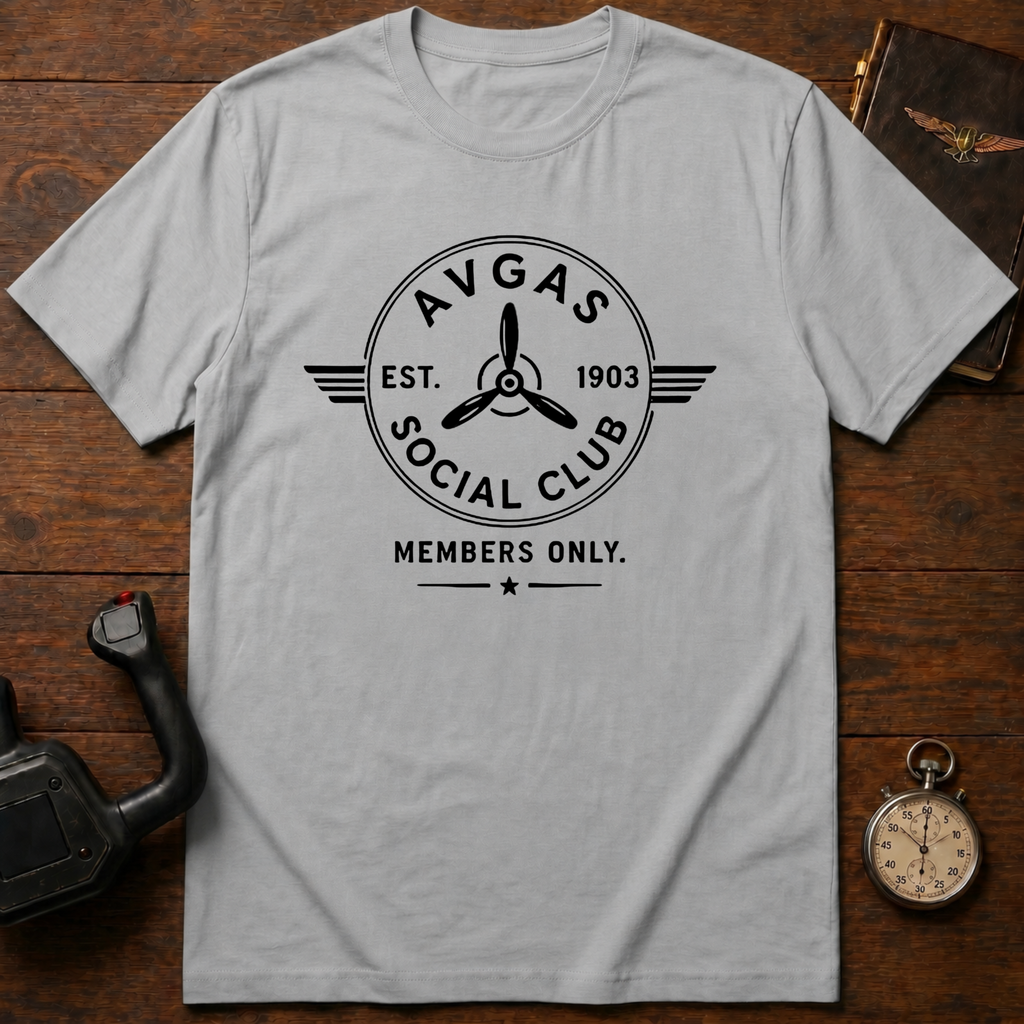 AV Gas Social Club T-Shirt
