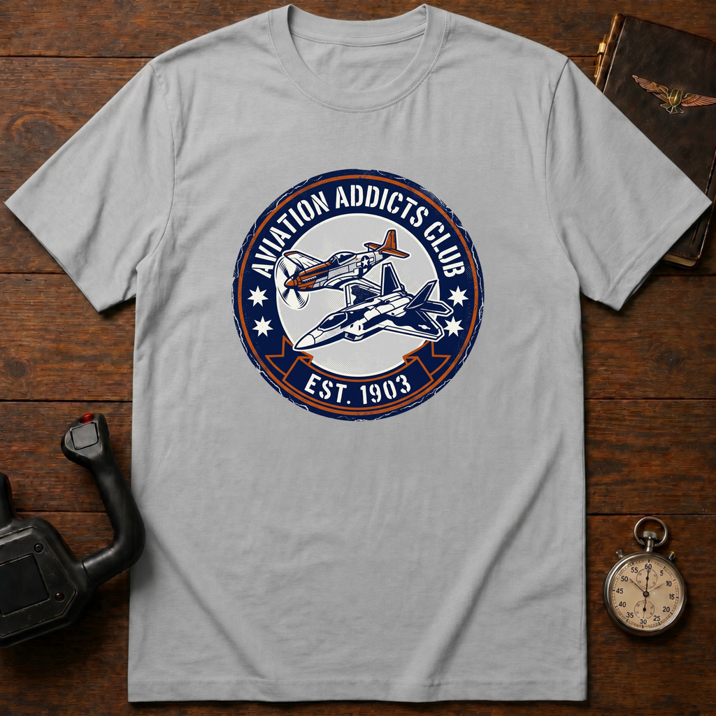 Aviation Addicts Club T-Shirt