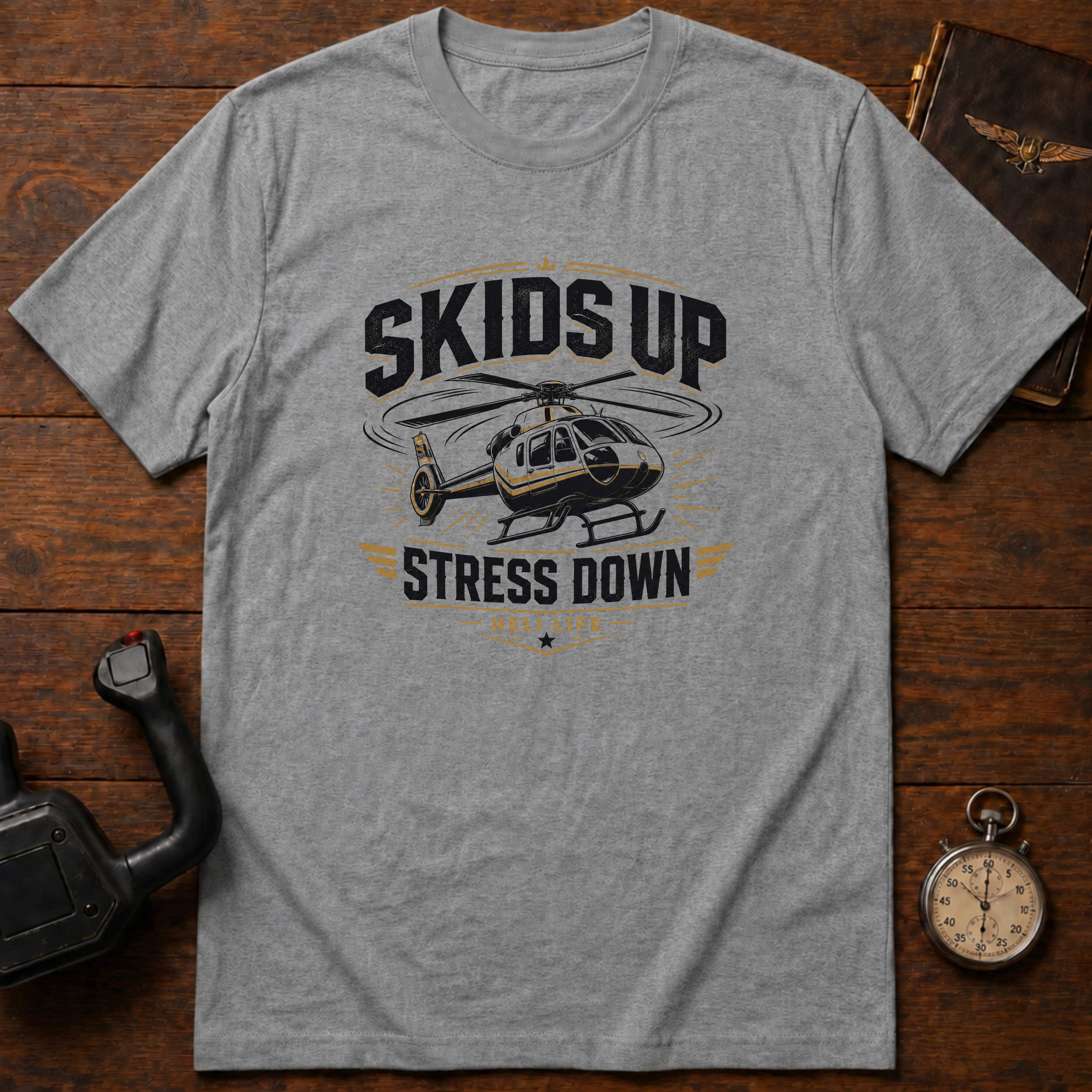 Skids Up Stress Down Color T-Shirt