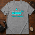 Coffee Fuel Level: 80% T-Shirt