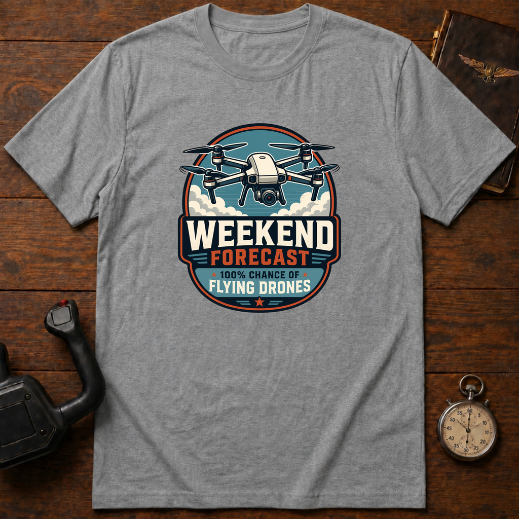 Weekend Forecast: Flying Drones T-Shirt