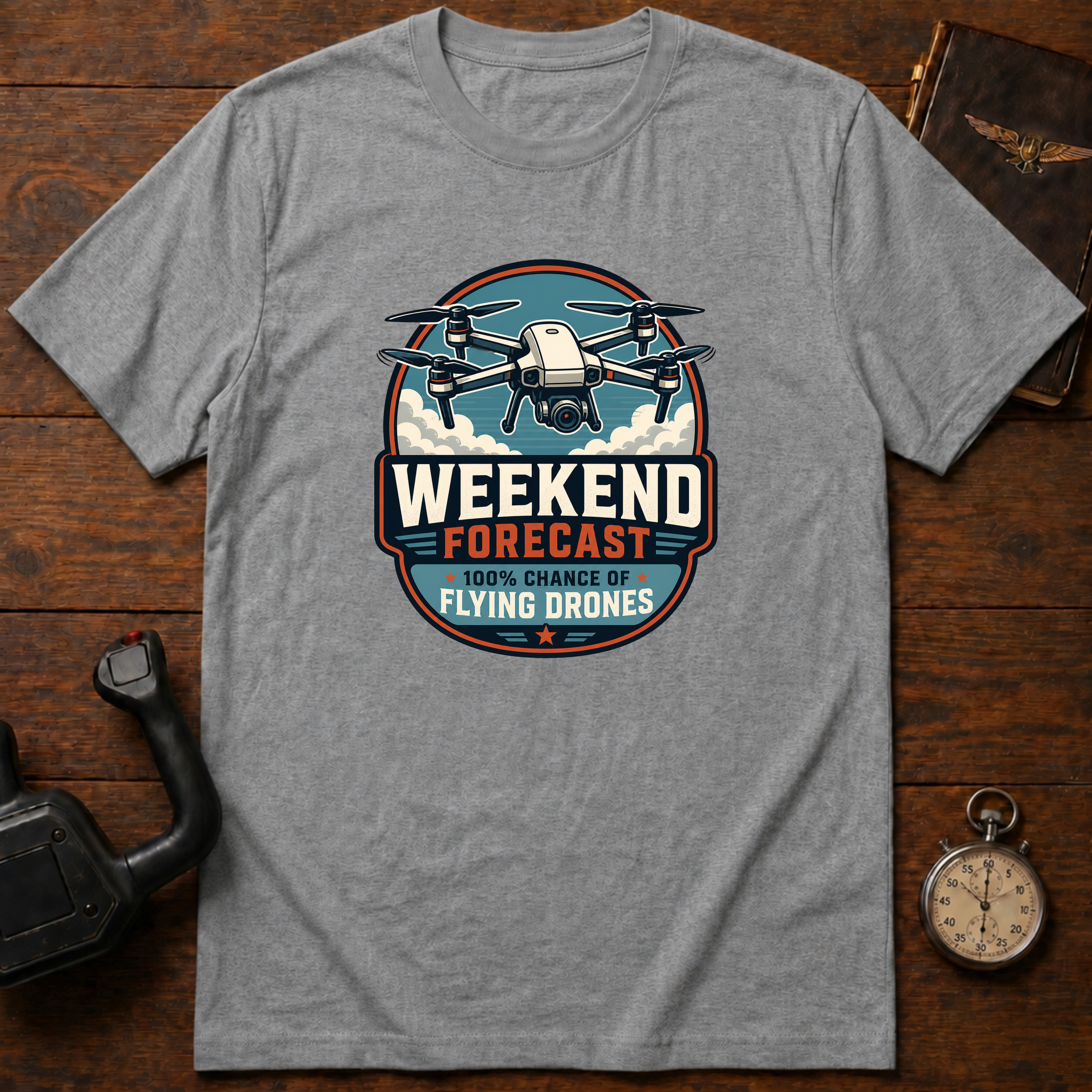 Weekend Forecast: Flying Drones T-Shirt