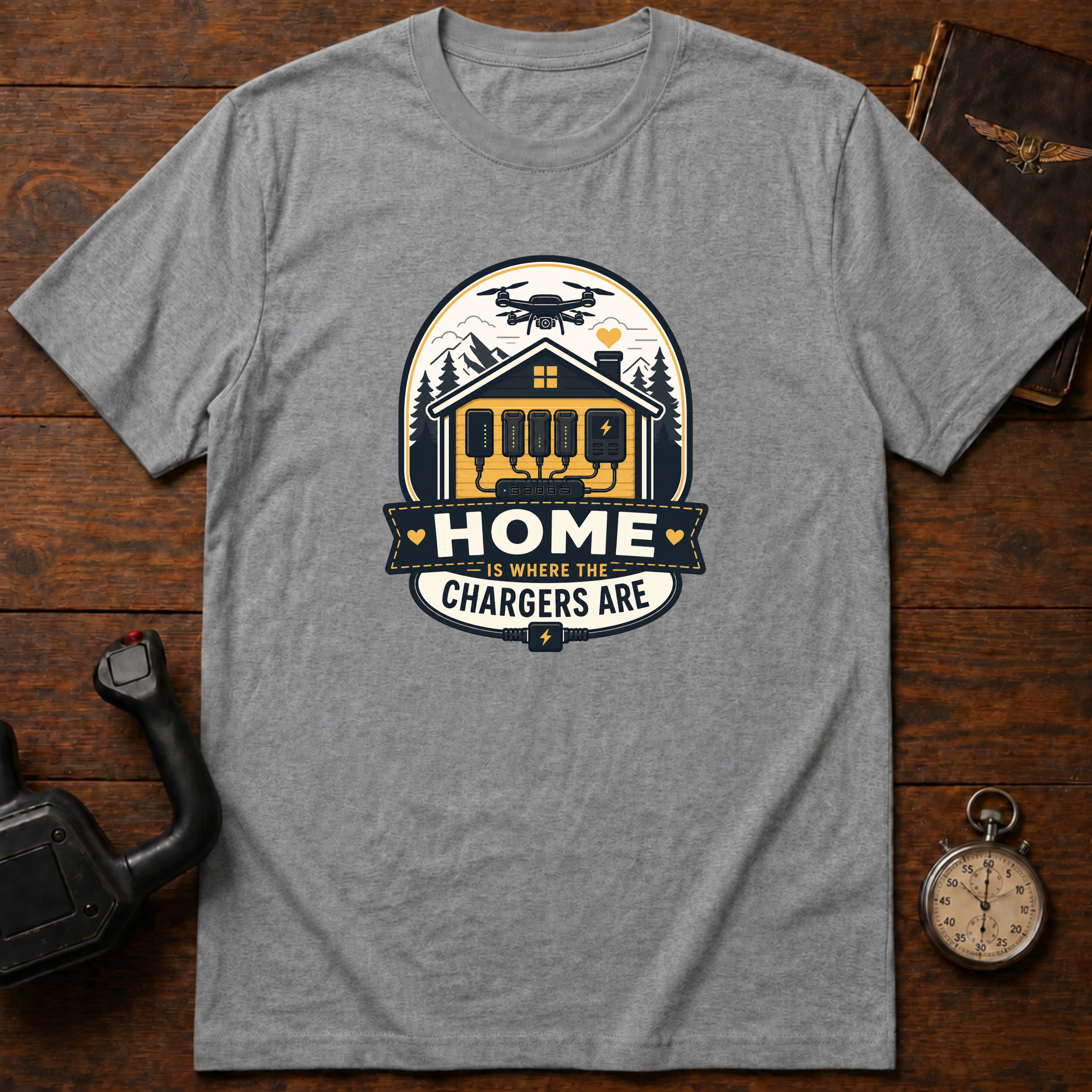 Home Is Where The Chargers Are T-Shirt