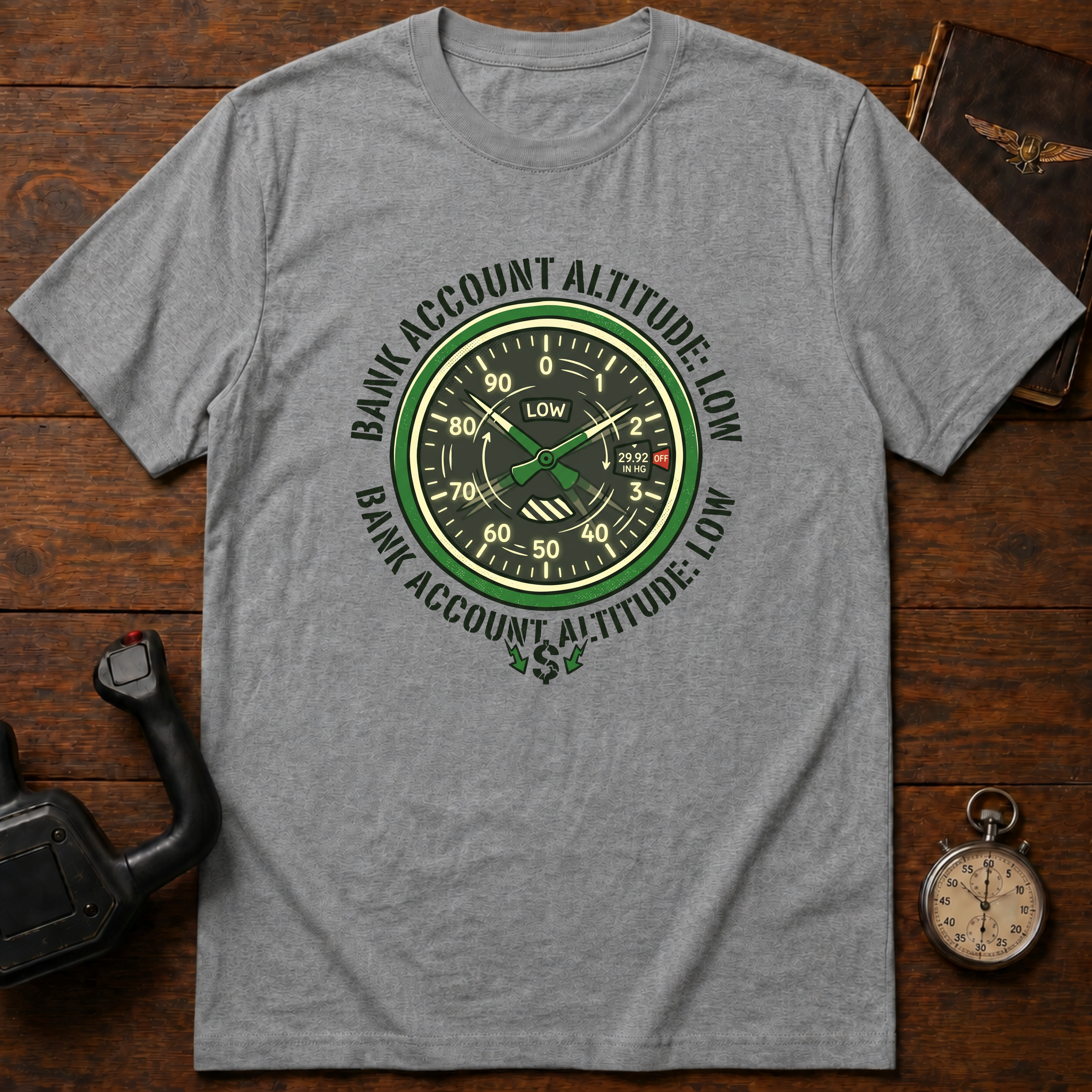 Bank Account Altitude: Low T-Shirt