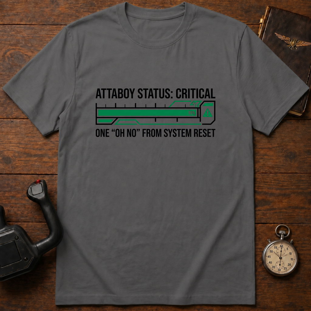 Attaboy Status: Critical T-Shirt