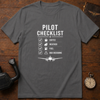 Pilot Checklist T-Shirt